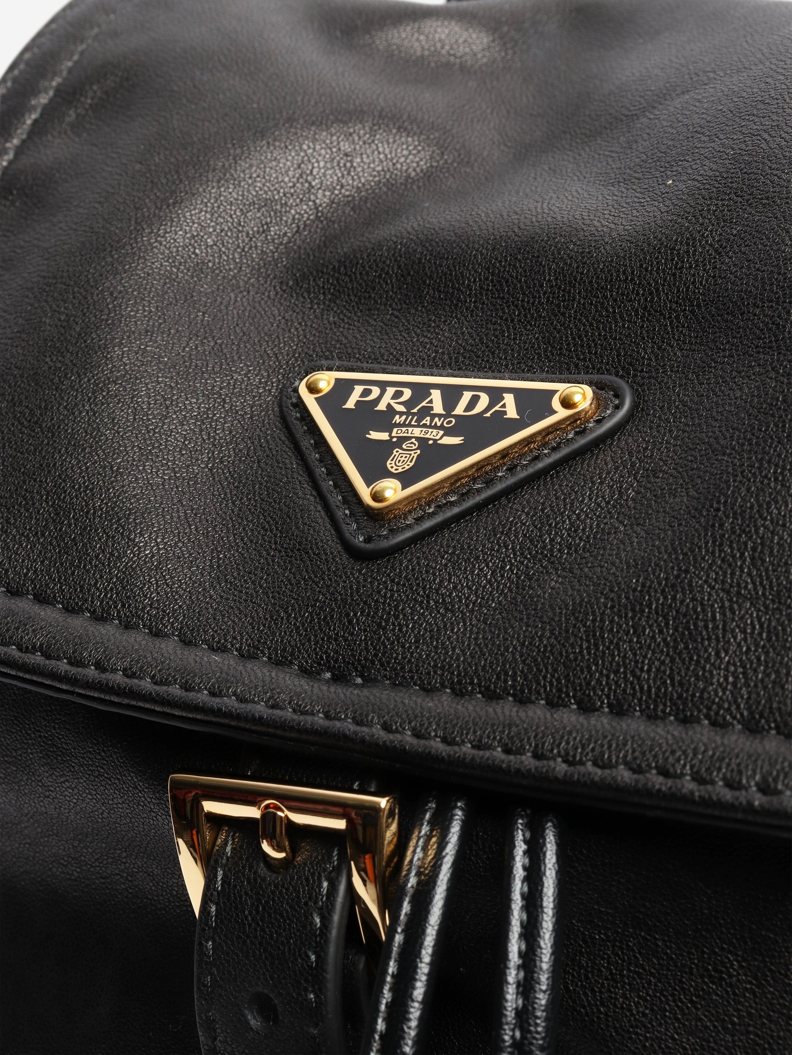 Prada Black Explore nappa leather backpack Size ONE SIZE - 6 Thumbnail