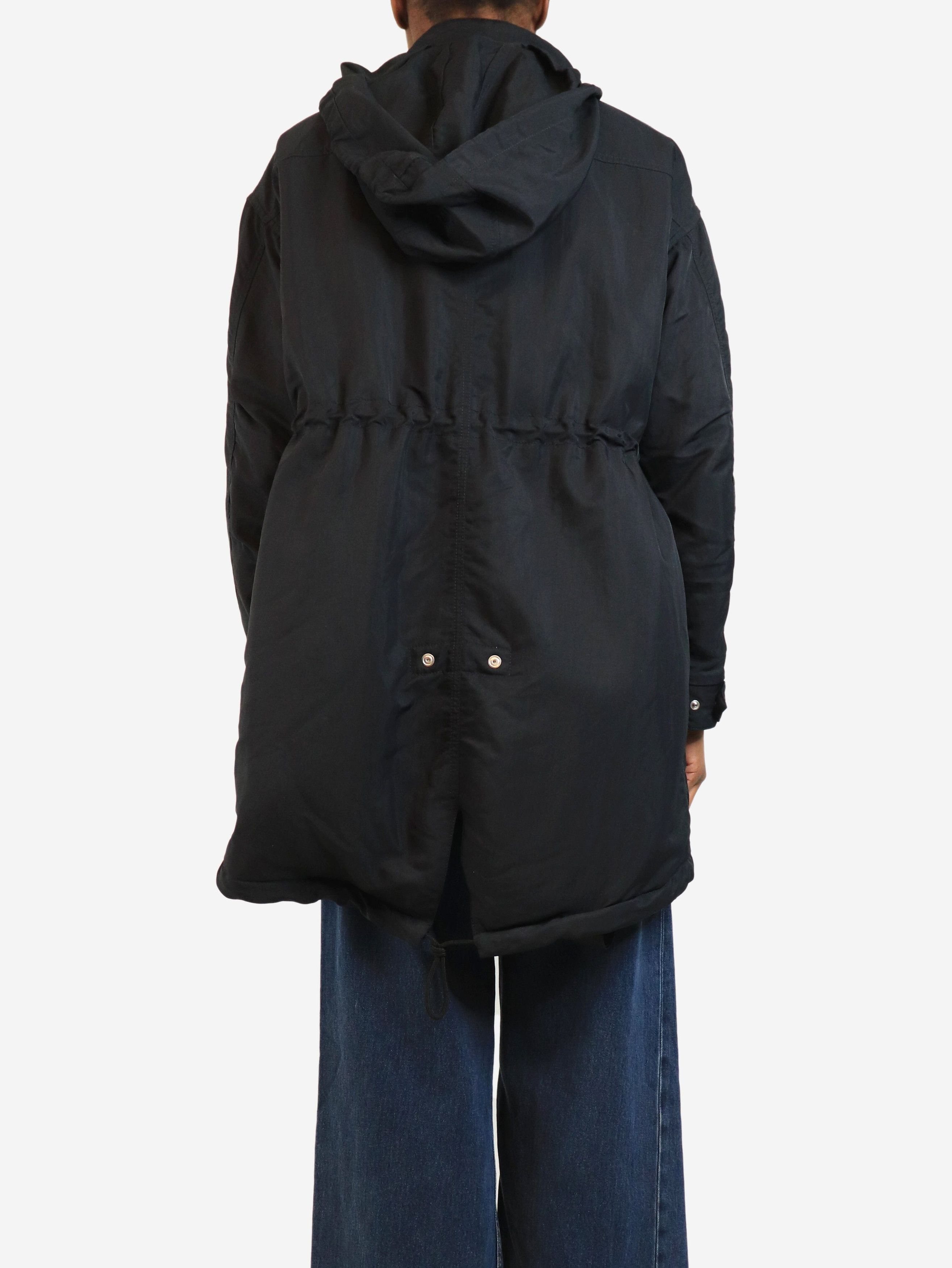 MCQ Navy hooded nylon parka - UK 6 Size XS / US 0-2 / IT 36-38 - 2 Thumbnail