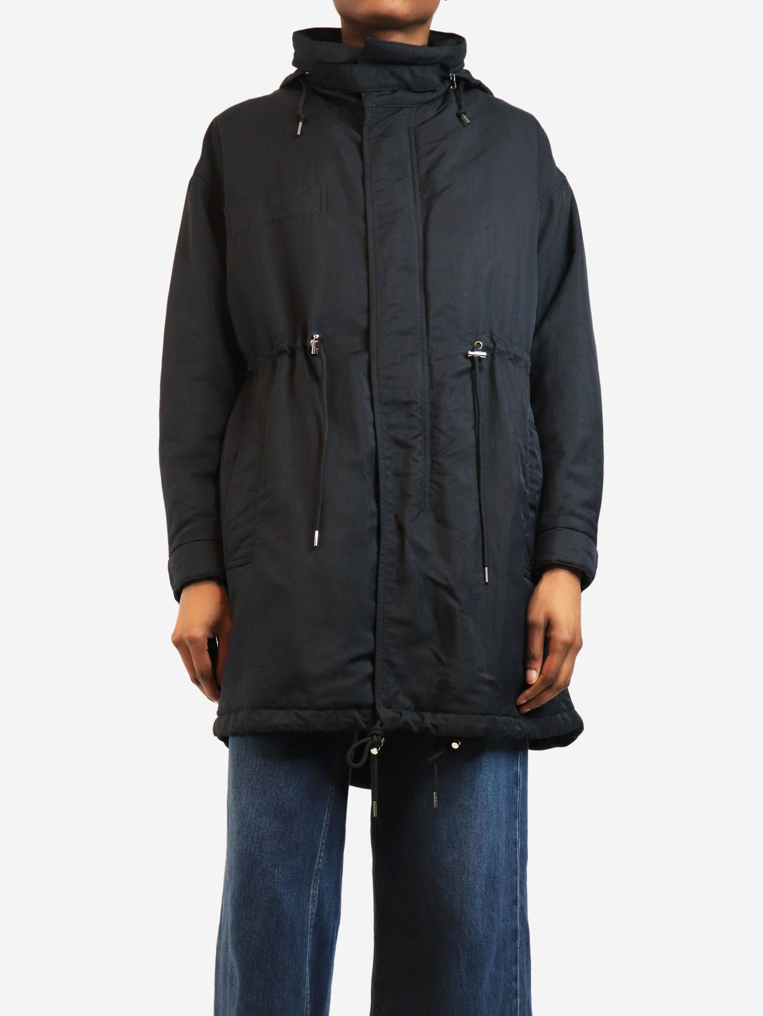 MCQ Navy hooded nylon parka - UK 6 Size XS / US 0-2 / IT 36-38 - 3 Thumbnail
