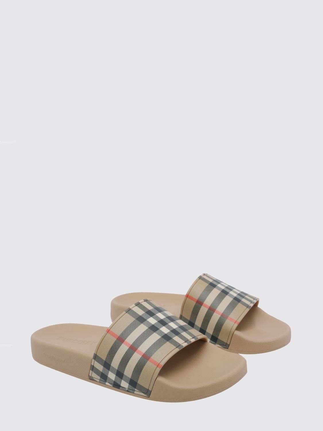 Burberry Burberry Heeled Sandal Woman Beige Size US 7 / IT 37 - 2 Thumbnail
