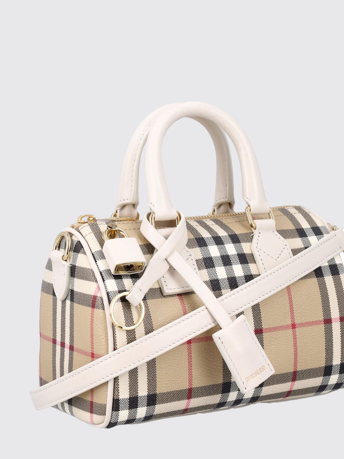 Burberry Burberry Mini Bag Woman Beige Size ONE SIZE - 3 Thumbnail