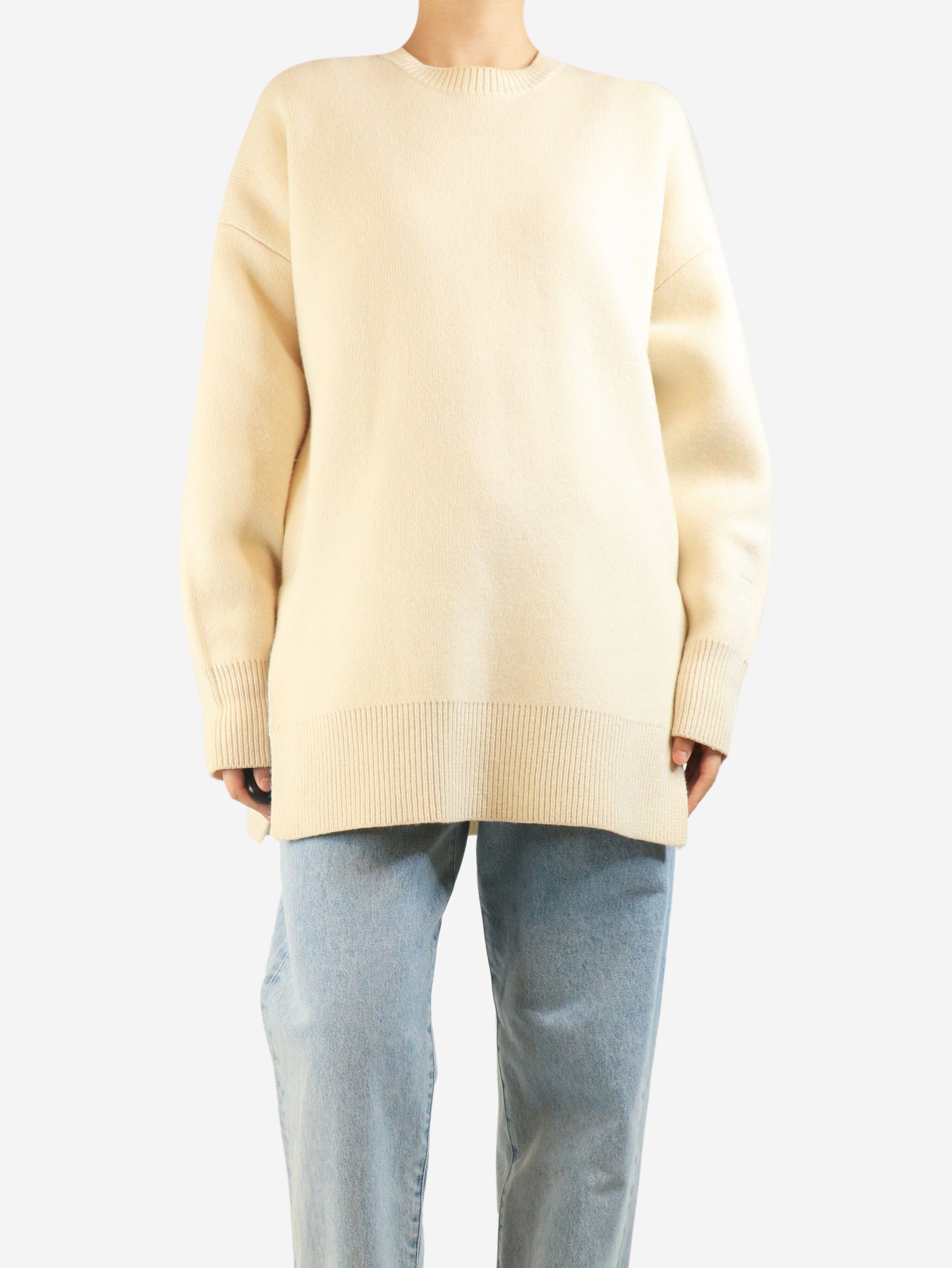 Toteme Cream double-knit sweater - S Size S / US 4 / IT 40 - 4 Thumbnail