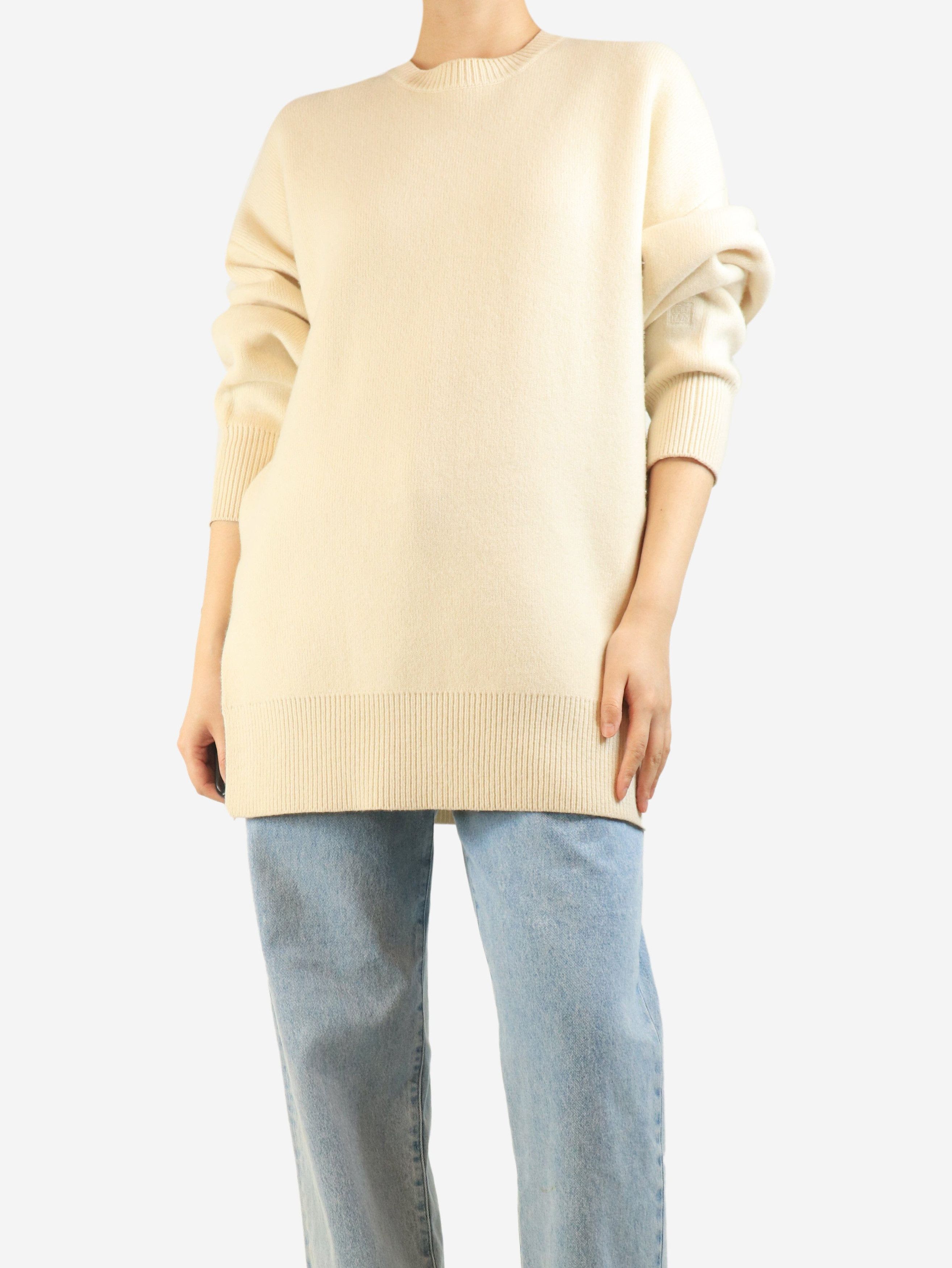 Toteme Cream double-knit sweater - S Size S / US 4 / IT 40 - 3 Thumbnail