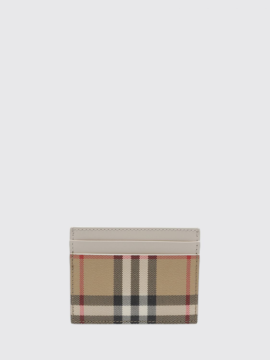 Burberry Burberry Wallet Woman Beige Size ONE SIZE - 2 Thumbnail