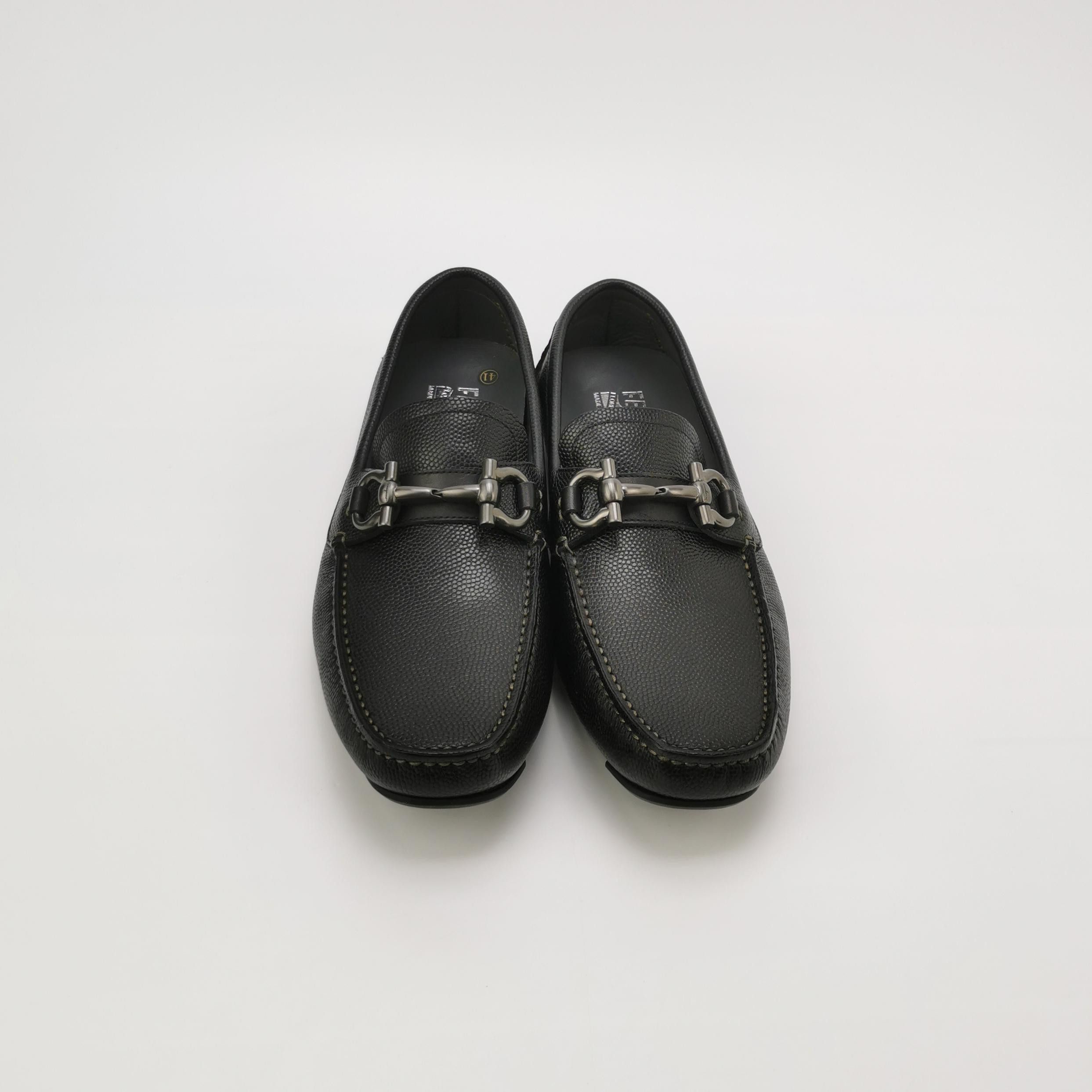 Salvatore Ferragamo Salvatore Ferragamo Gancini Leather Loafers 41 Size US 8 / EU 41 - 3 Thumbnail