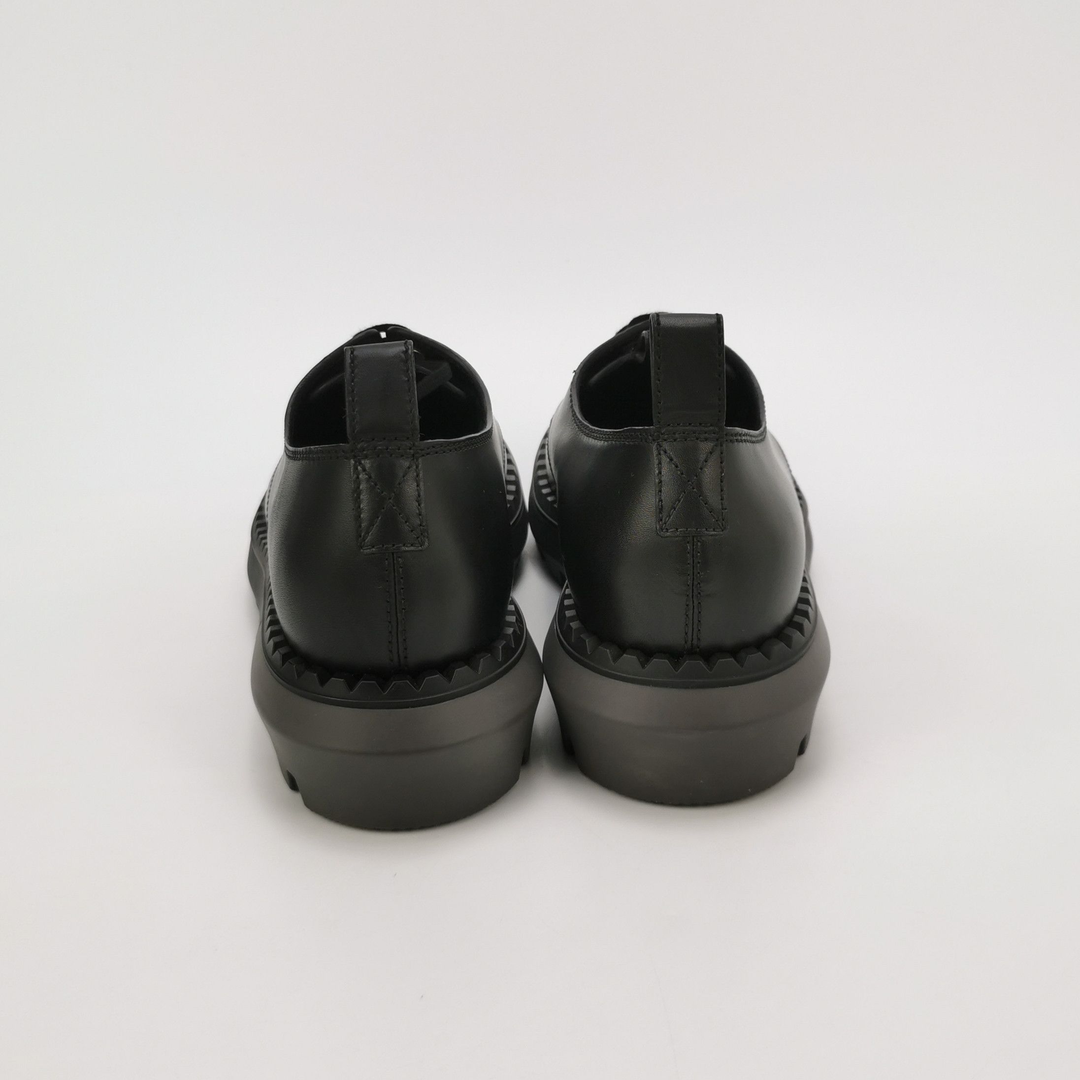 Gucci Gucci Platform Lace-Up Leather Shoes 40.5 Size US 7 / EU 40 - 4 Thumbnail