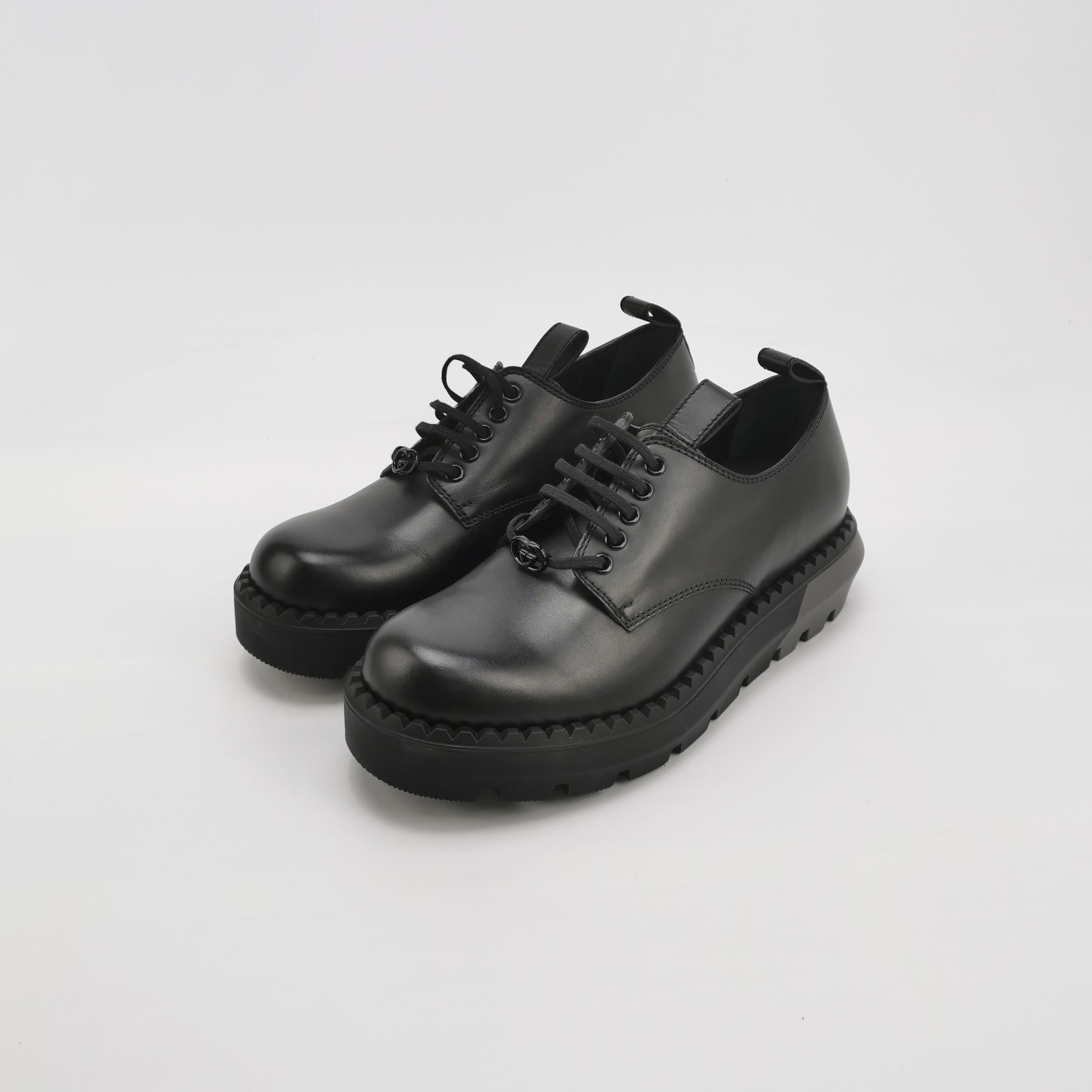 Gucci Gucci Chunky Cowhide Leather Platform Shoes 8.5 Size US 8 / EU 41 - 2 Thumbnail
