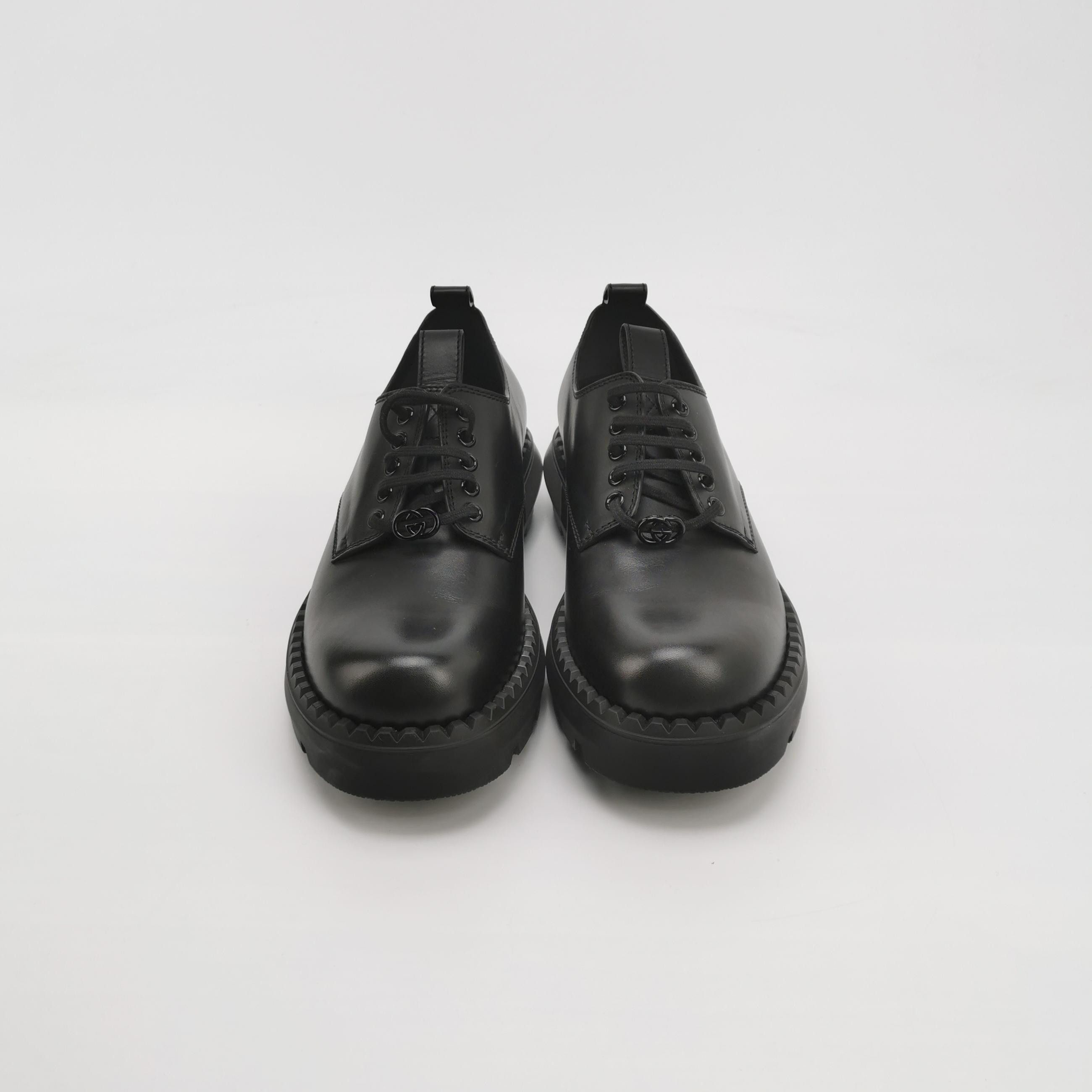 Gucci Gucci Chunky Cowhide Leather Platform Shoes 8.5 Size US 8 / EU 41 - 3 Thumbnail