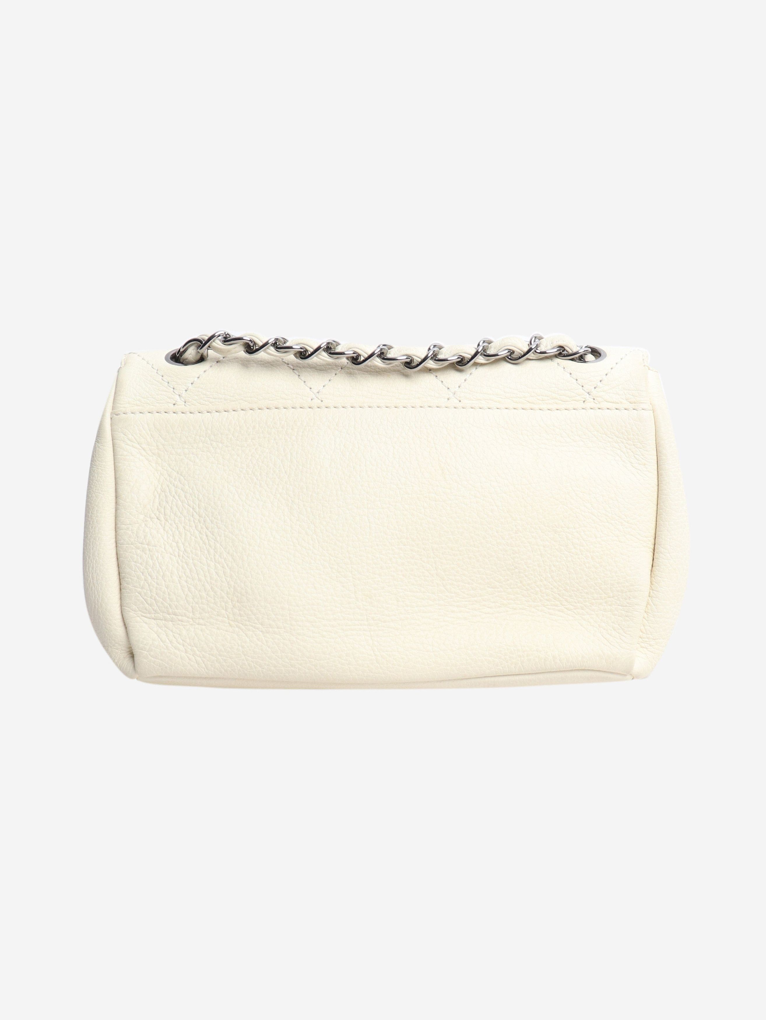 Chanel Cream 2004 dimand stitched shoulder bag Size ONE SIZE - 3 Thumbnail