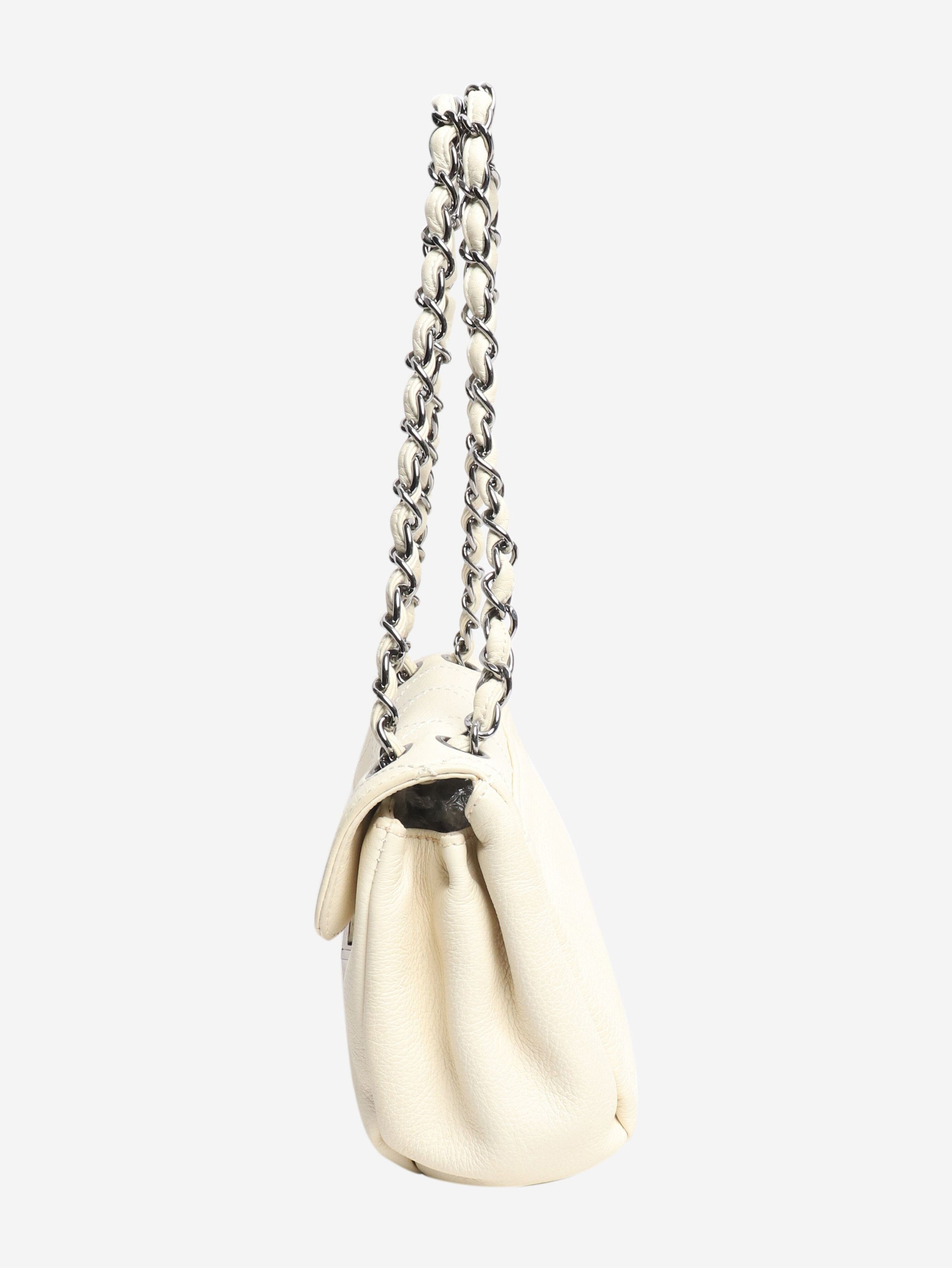 Chanel Cream 2004 dimand stitched shoulder bag Size ONE SIZE - 4 Thumbnail
