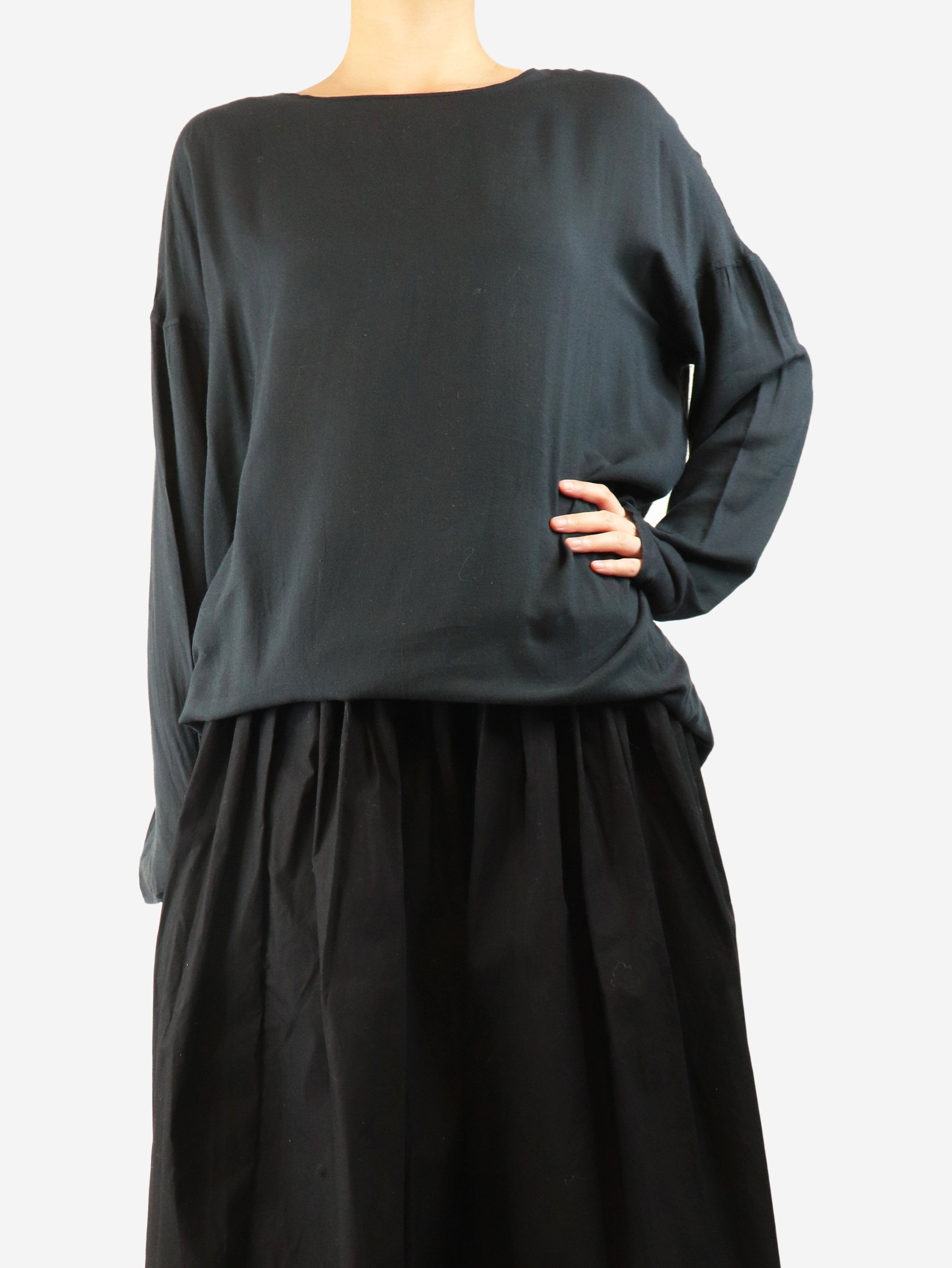 Album di Famiglia Black tunic - L Size L / US 10 / IT 46 - 4 Thumbnail