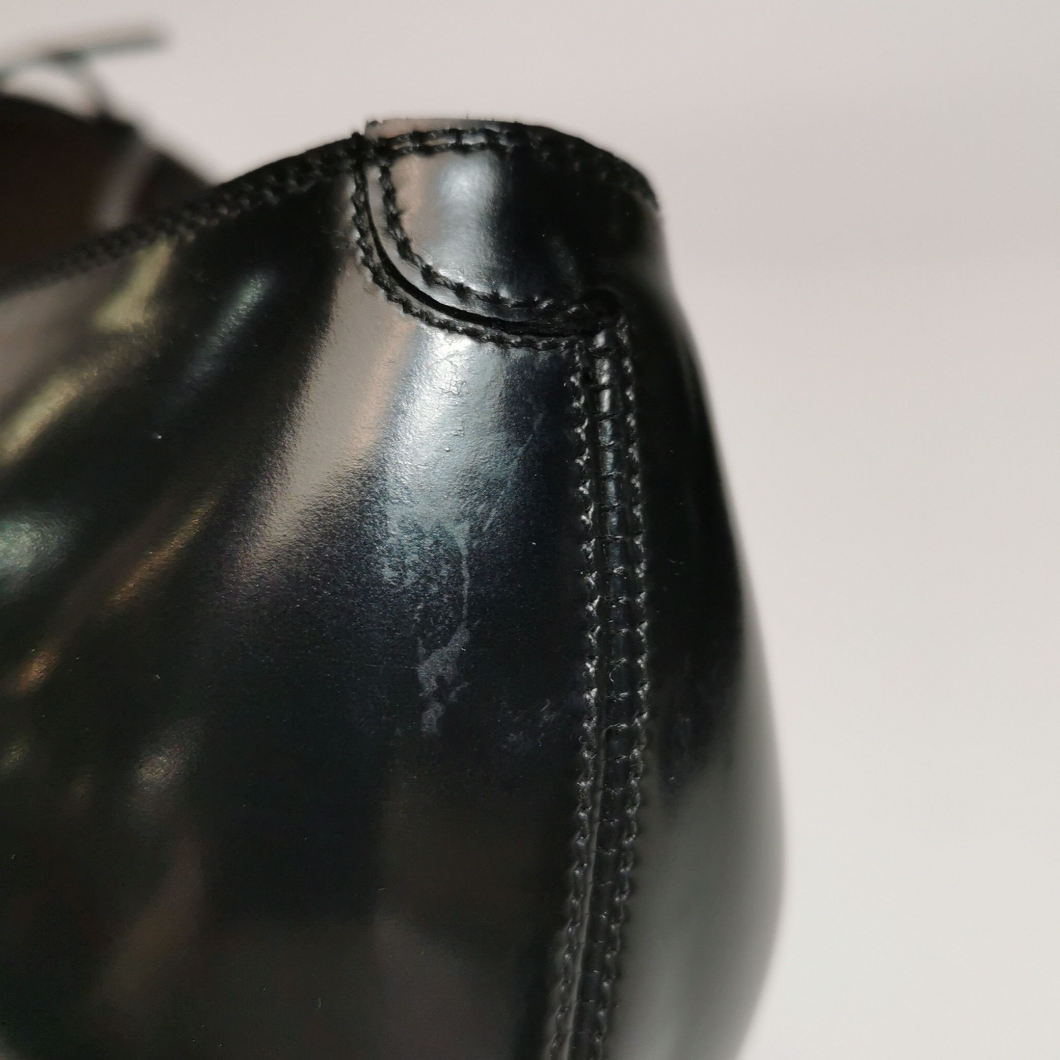 Salvatore Ferragamo Salvatore Ferragamo Cap Toe Leather Oxfords Size 9 Size US 10 / EU 43 - 7 Thumbnail