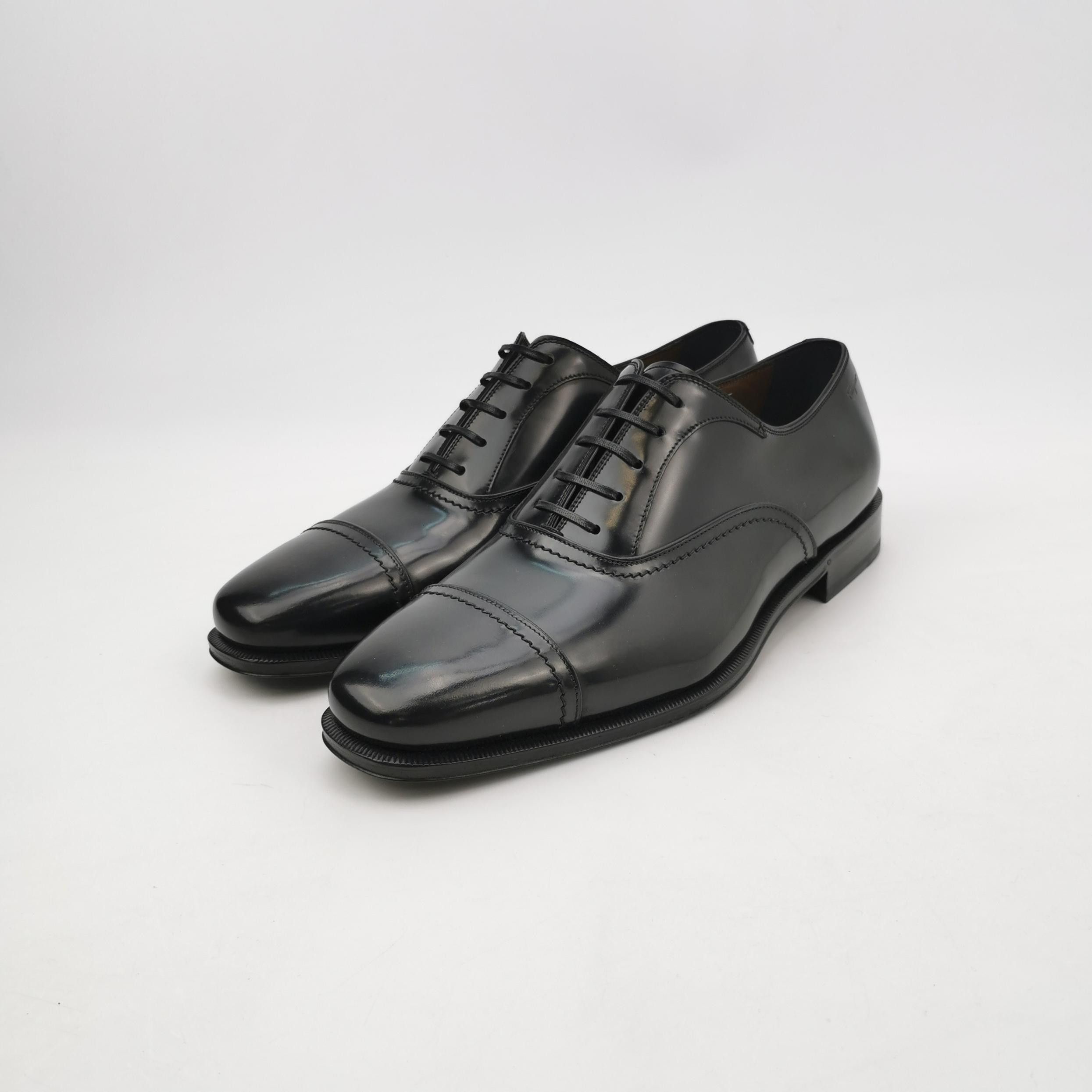 Salvatore Ferragamo Salvatore Ferragamo Cap Toe Leather Oxfords Size 9 Size US 10 / EU 43 - 2 Thumbnail
