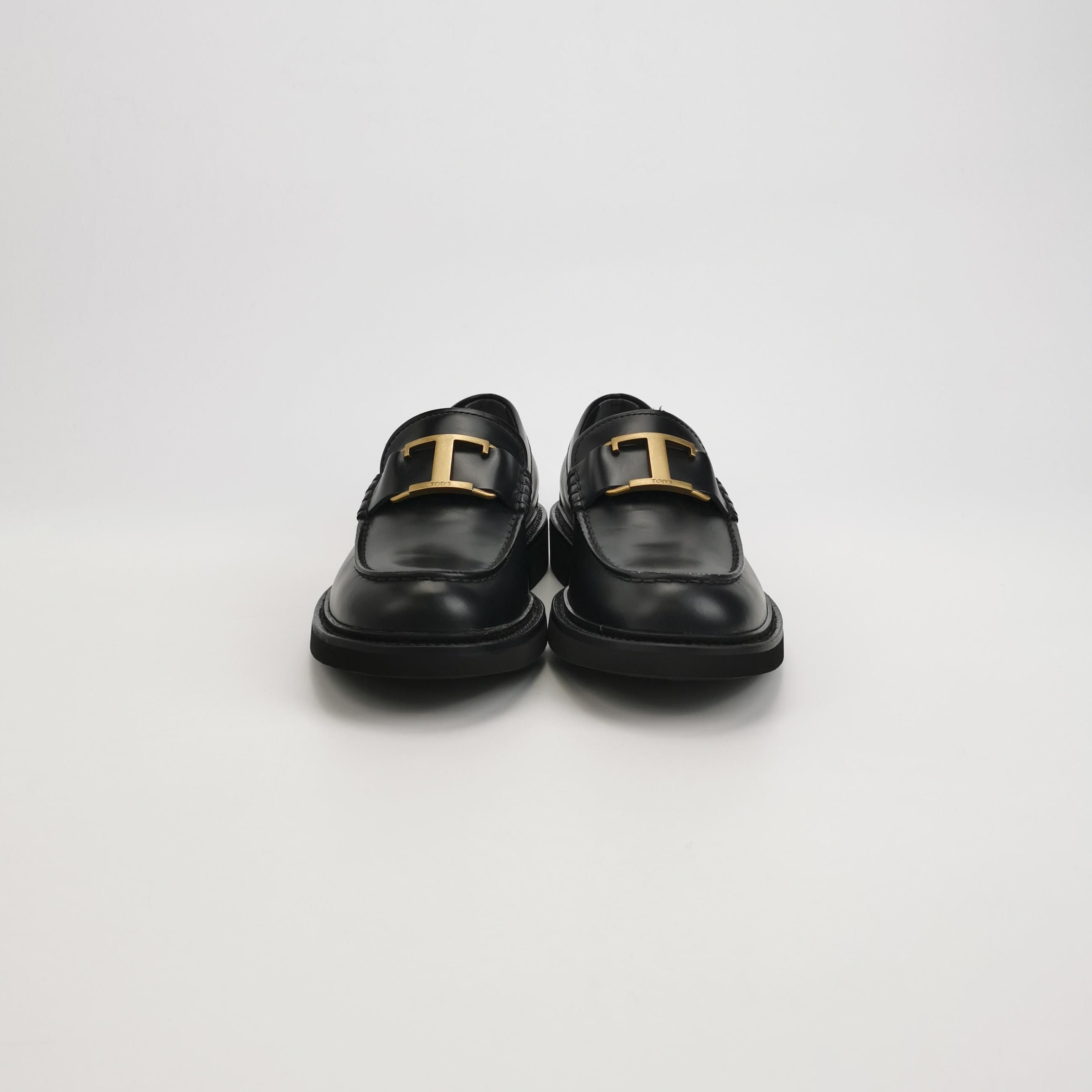 Tod's Tod's Leather T Logo Loafers EU 39 Size US 6 / EU 39 - 3 Thumbnail