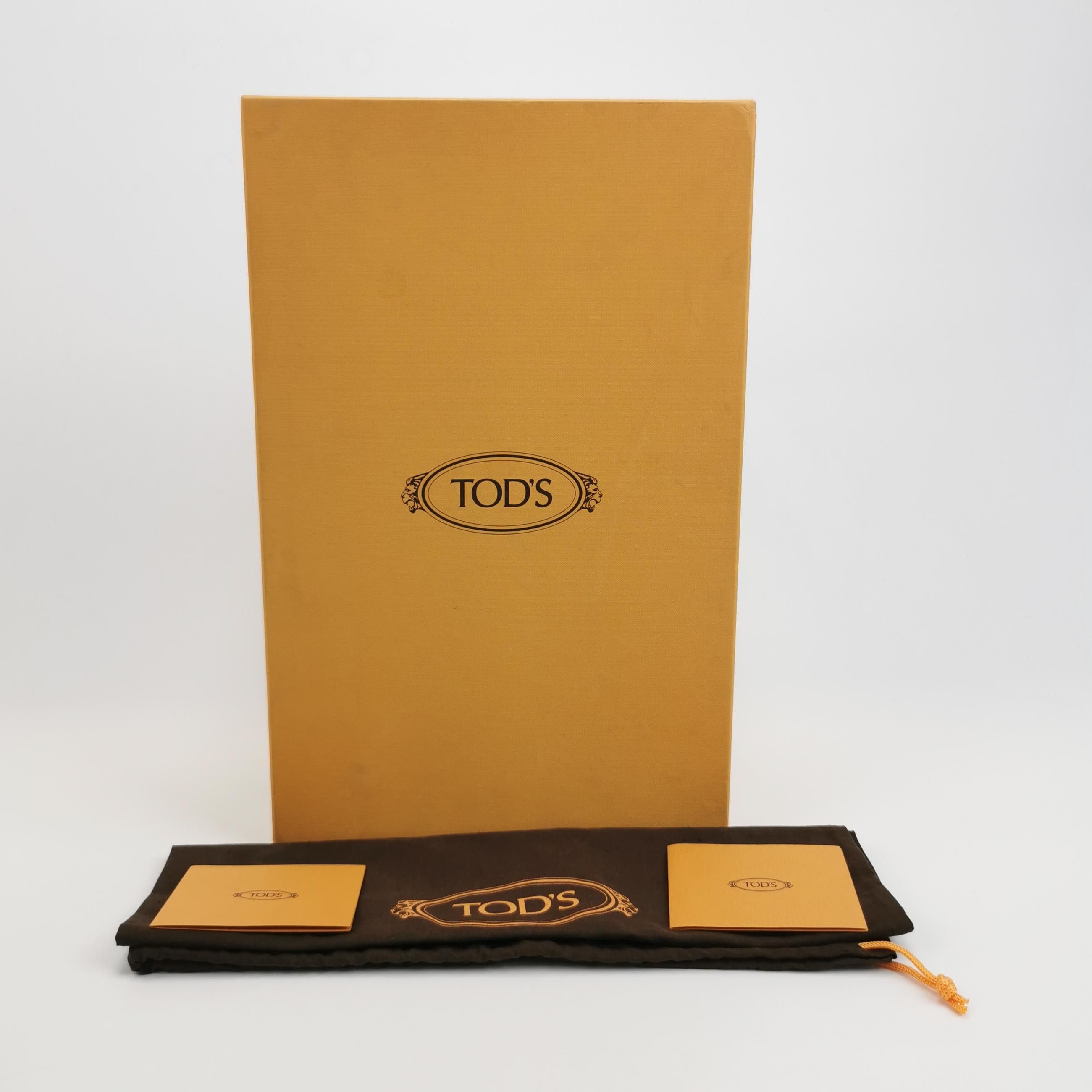 Tod's Tod's Leather T Logo Loafers EU 39 Size US 6 / EU 39 - 6 Thumbnail