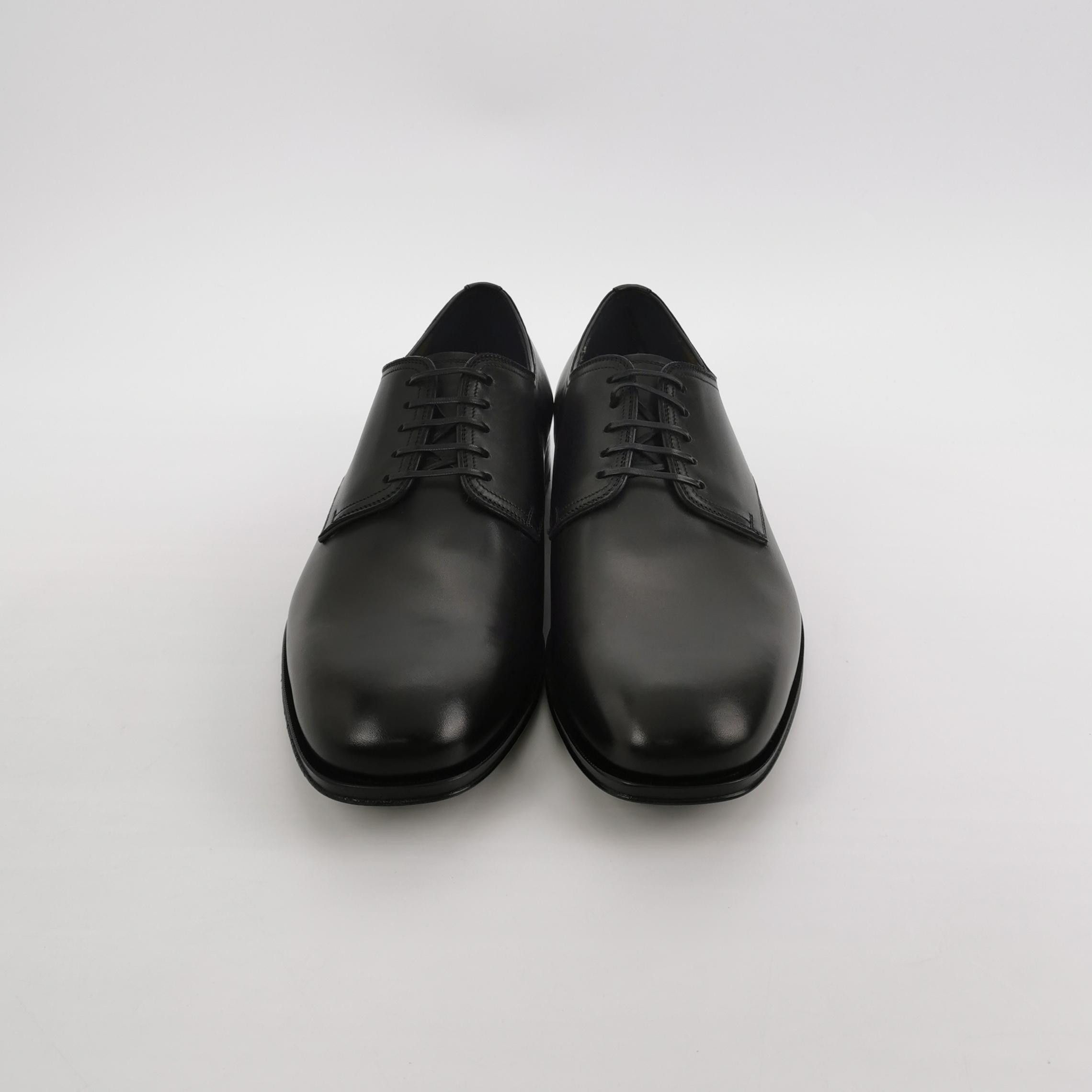 Salvatore Ferragamo Salvatore Ferragamo Leather Lace-Up Derby Shoes 44.5 Size US 11 / EU 44 - 3 Thumbnail