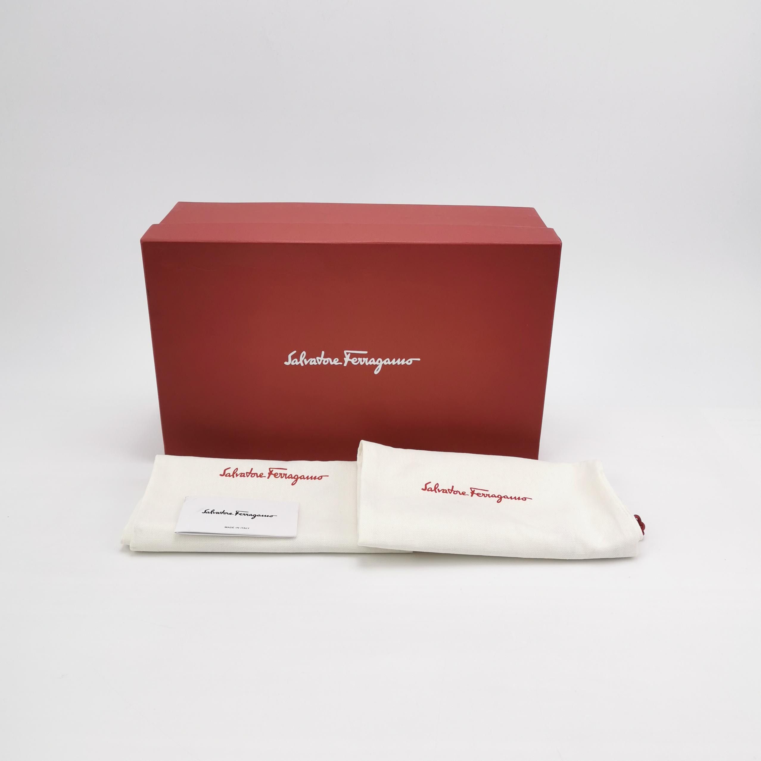 Salvatore Ferragamo Salvatore Ferragamo Leather Lace-Up Derby Shoes 44.5 Size US 11 / EU 44 - 6 Thumbnail