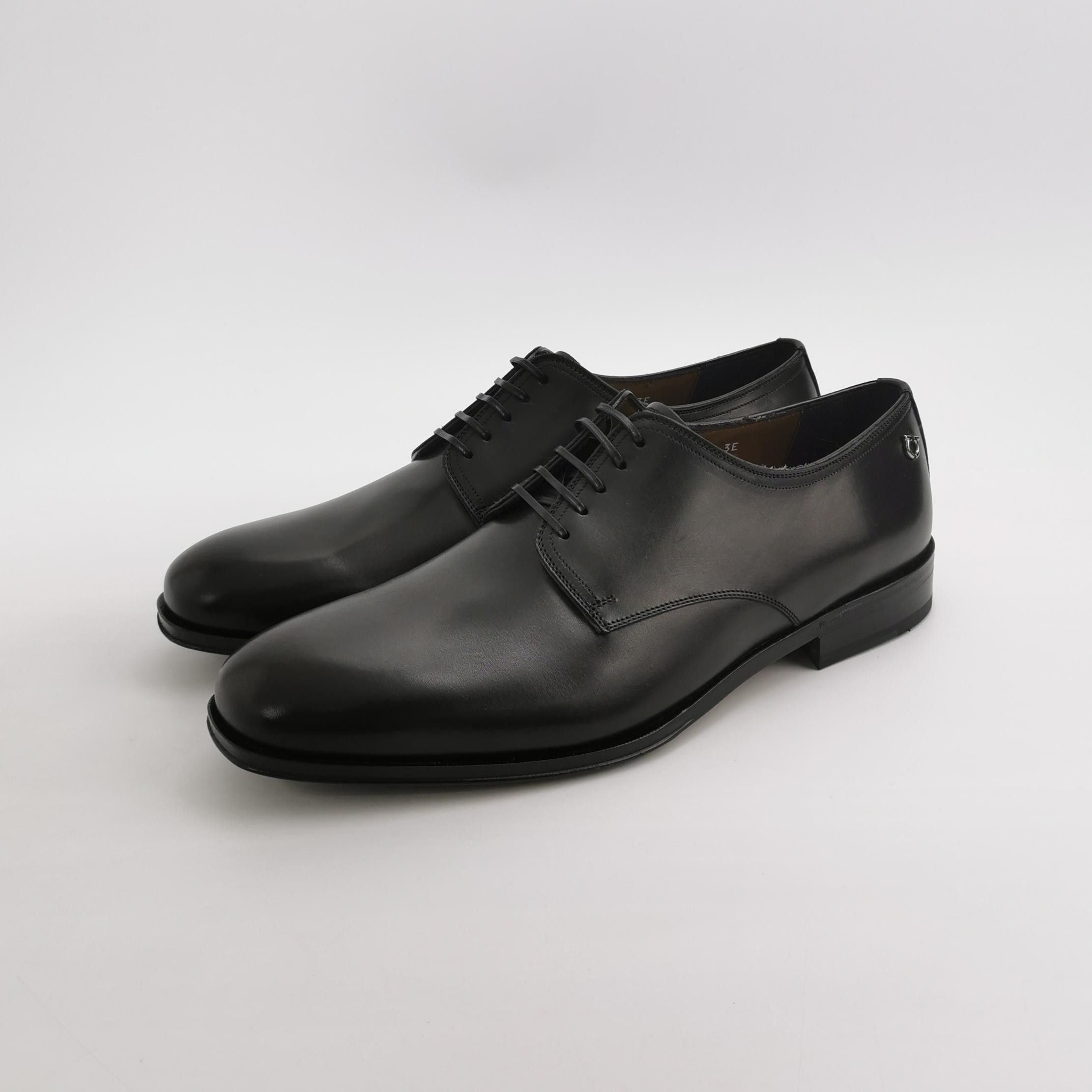 Salvatore Ferragamo Salvatore Ferragamo Leather Lace-Up Derby Shoes 44.5 Size US 11 / EU 44 - 2 Thumbnail