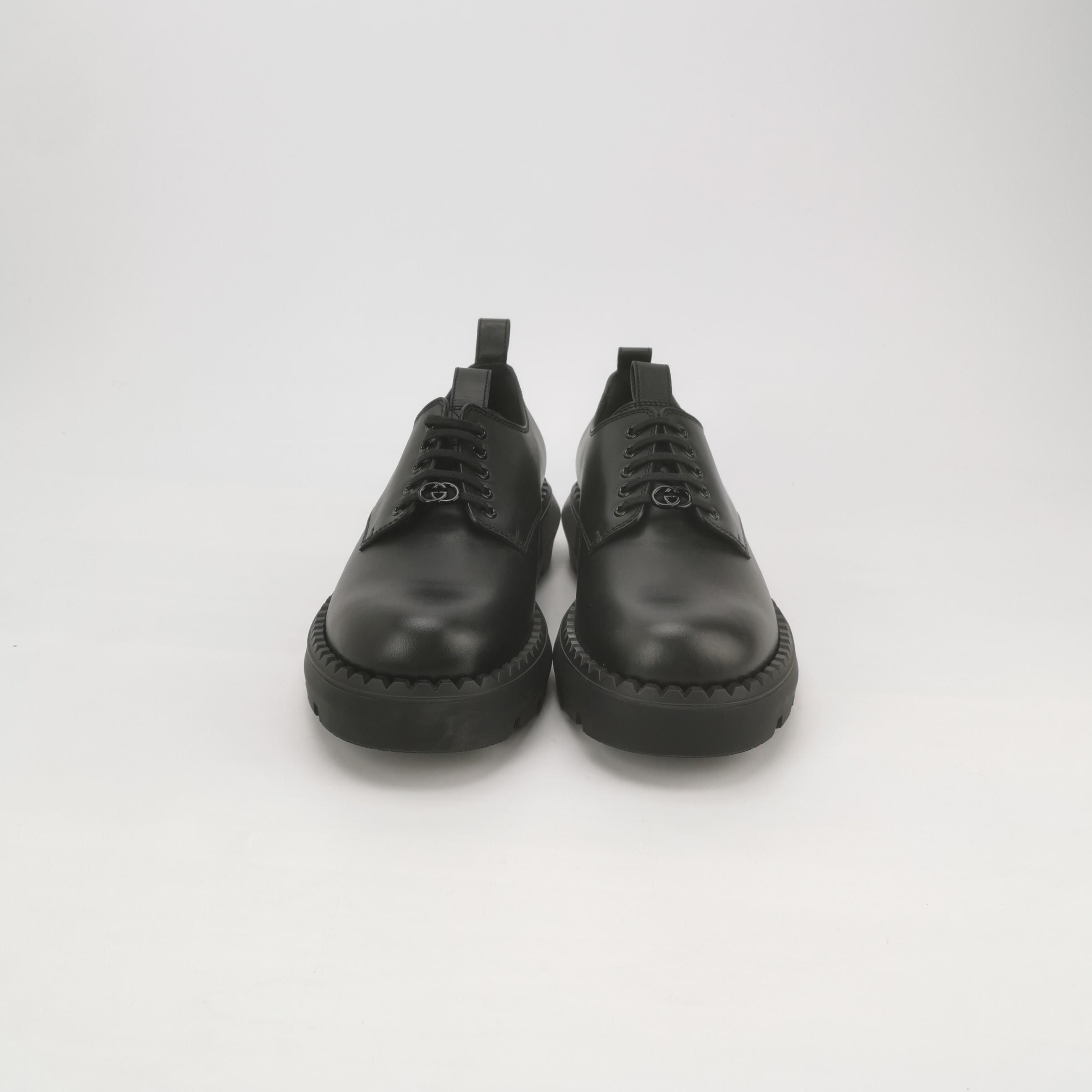 Gucci Gucci Platform Leather Derby Shoes 44 Size US 11 / EU 44 - 3 Thumbnail