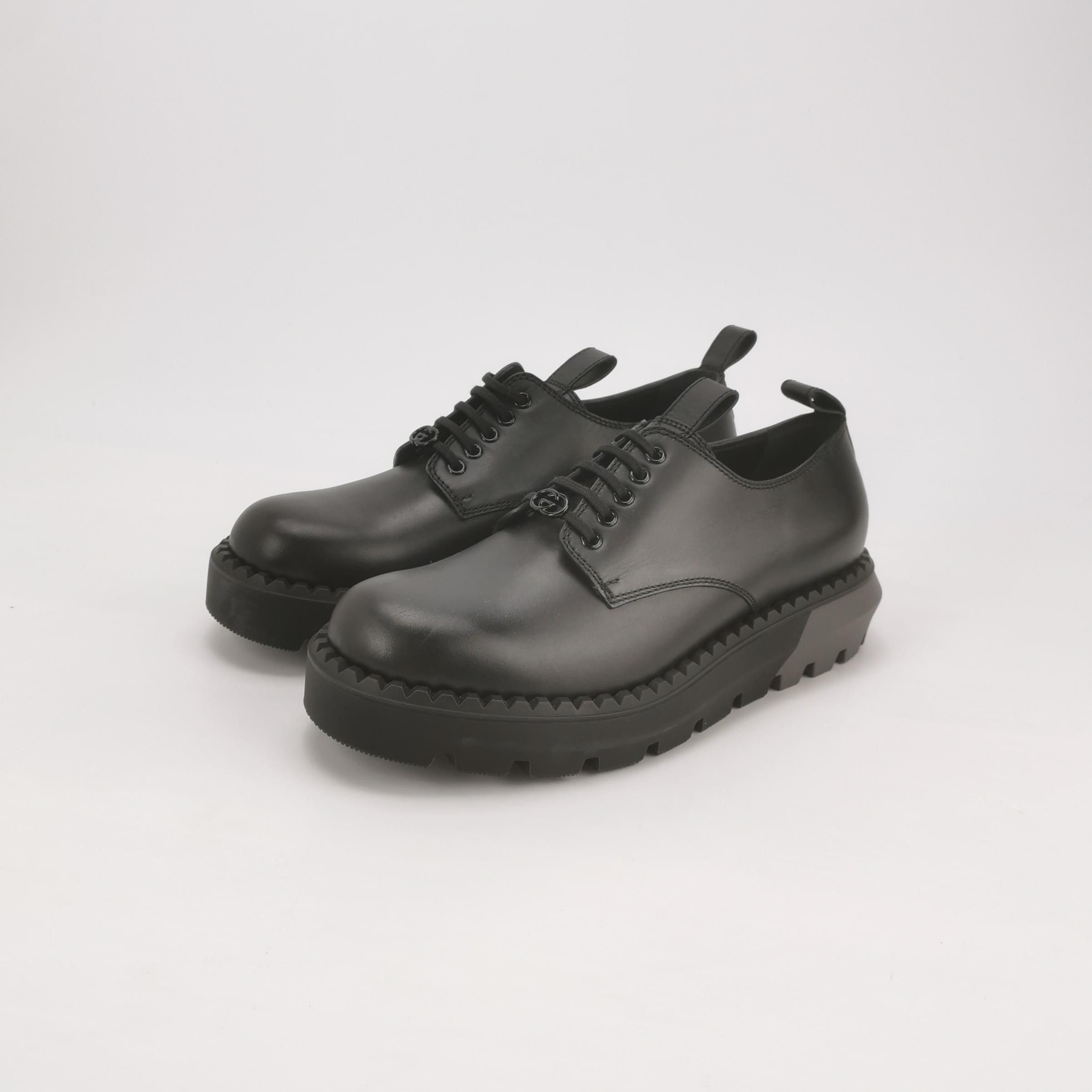 Gucci Gucci Platform Leather Derby Shoes 44 Size US 11 / EU 44 - 2 Thumbnail