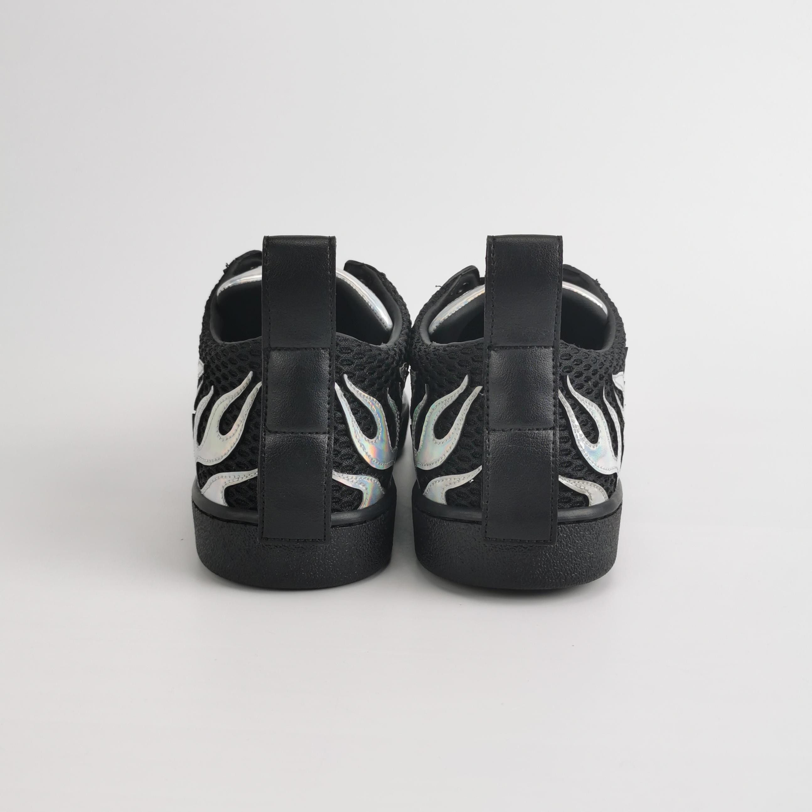 Moschino Moschino Flame Print Low-Top Sneakers EU 43 Size US 10 / EU 43 - 4 Thumbnail