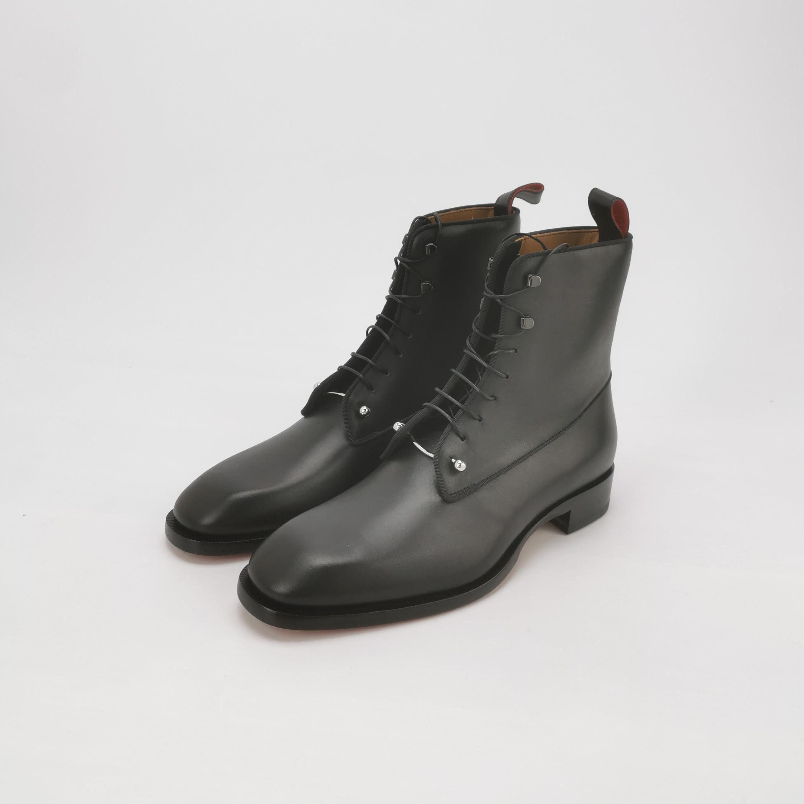 Christian Louboutin Christian Louboutin Metal Detail Leather Boots 40 Size US 7 / EU 40 - 2 Thumbnail