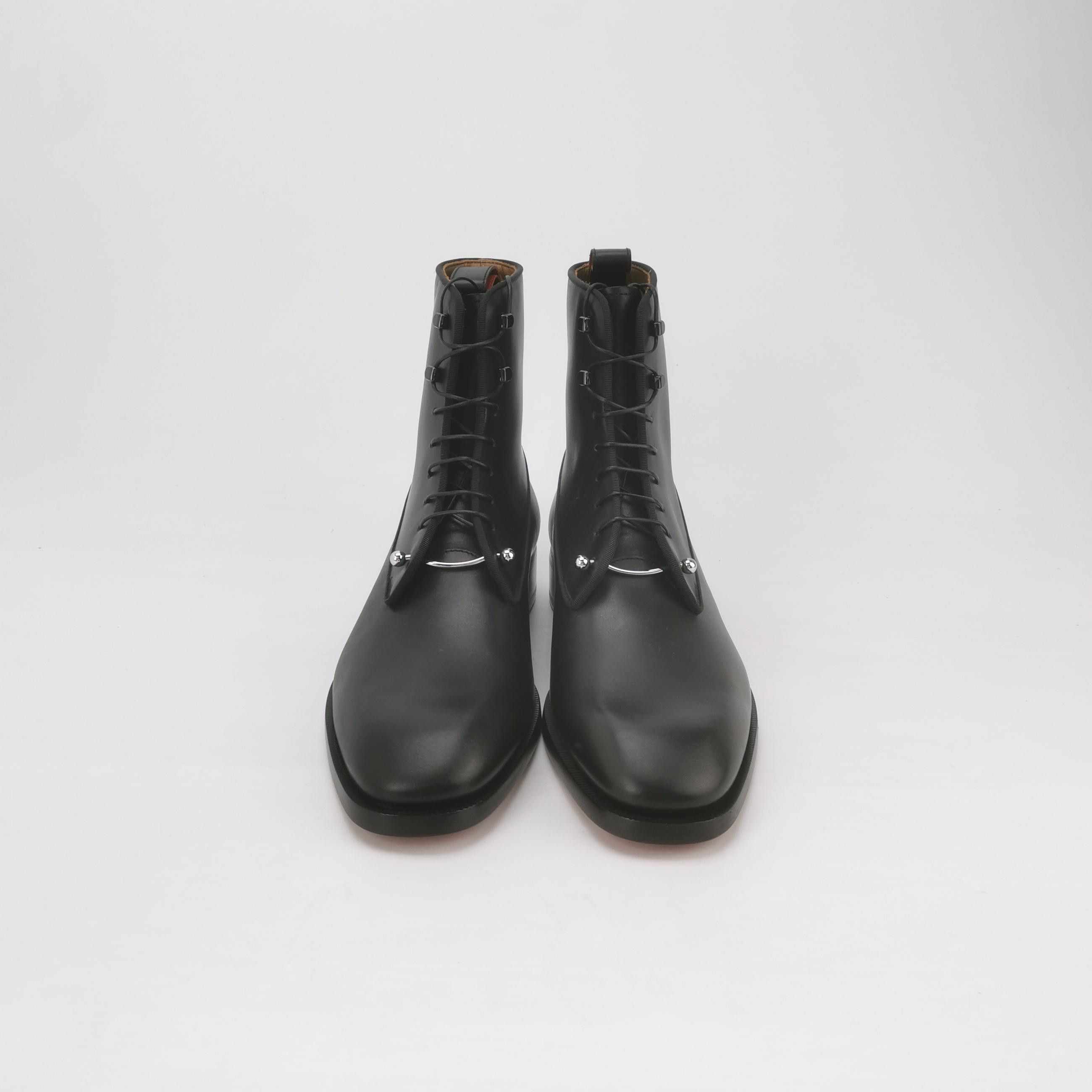 Christian Louboutin Christian Louboutin Metal Detail Leather Boots 41 Size US 8 / EU 41 - 3 Thumbnail