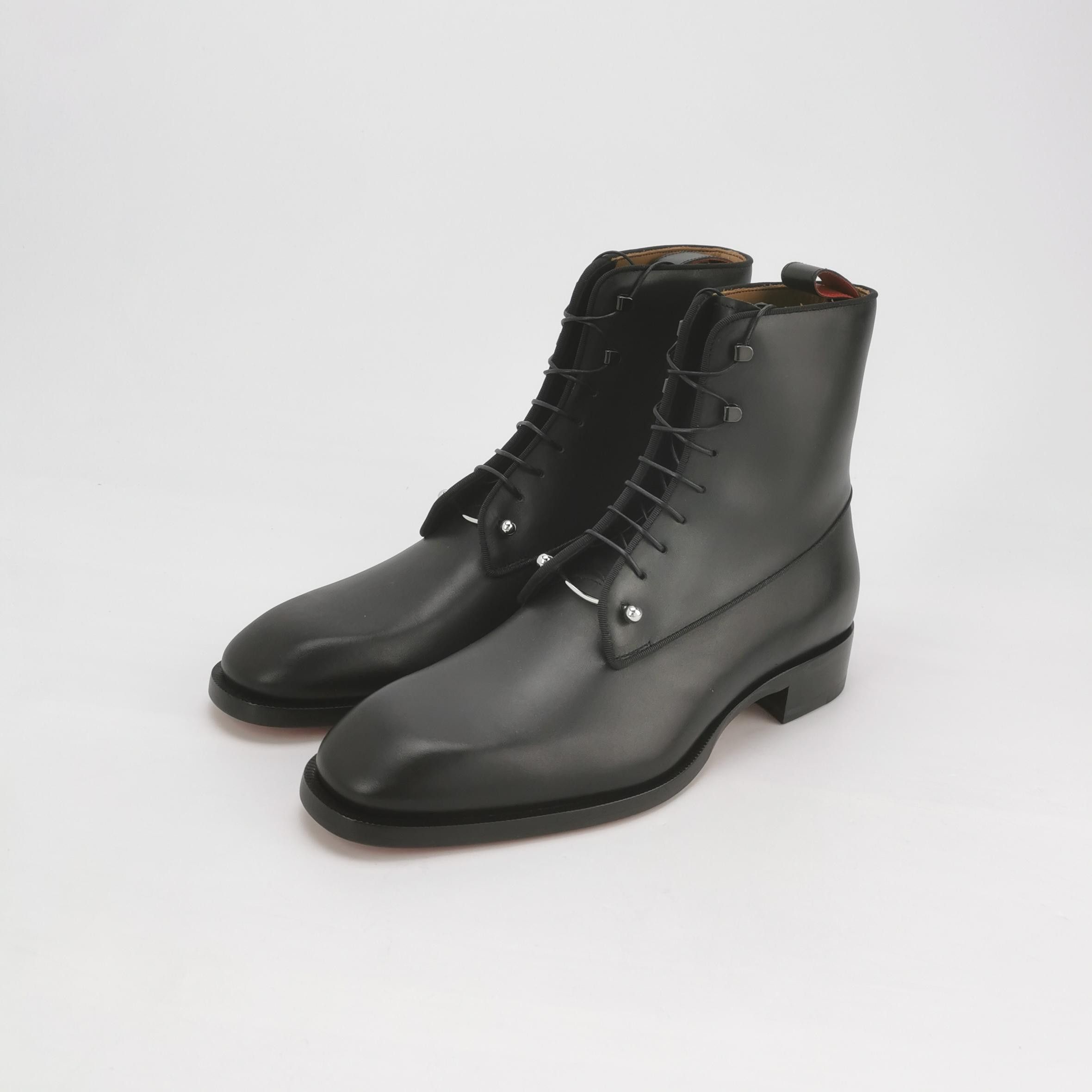 Christian Louboutin Christian Louboutin Metal Detail Leather Boots 41 Size US 8 / EU 41 - 2 Thumbnail