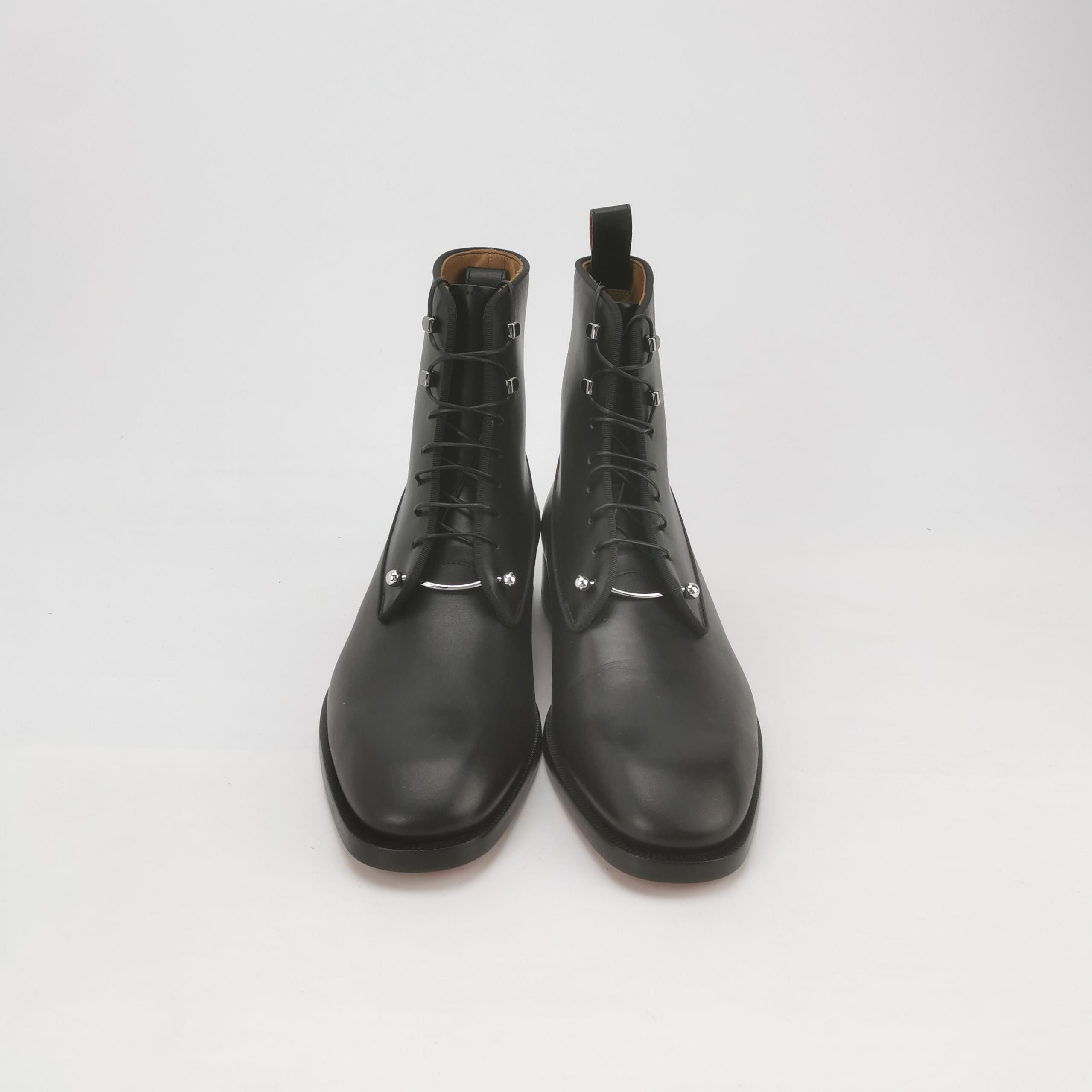 Christian Louboutin Christian Louboutin Black Leather Chambeliboot Size 40 Size US 7 / EU 40 - 3 Thumbnail