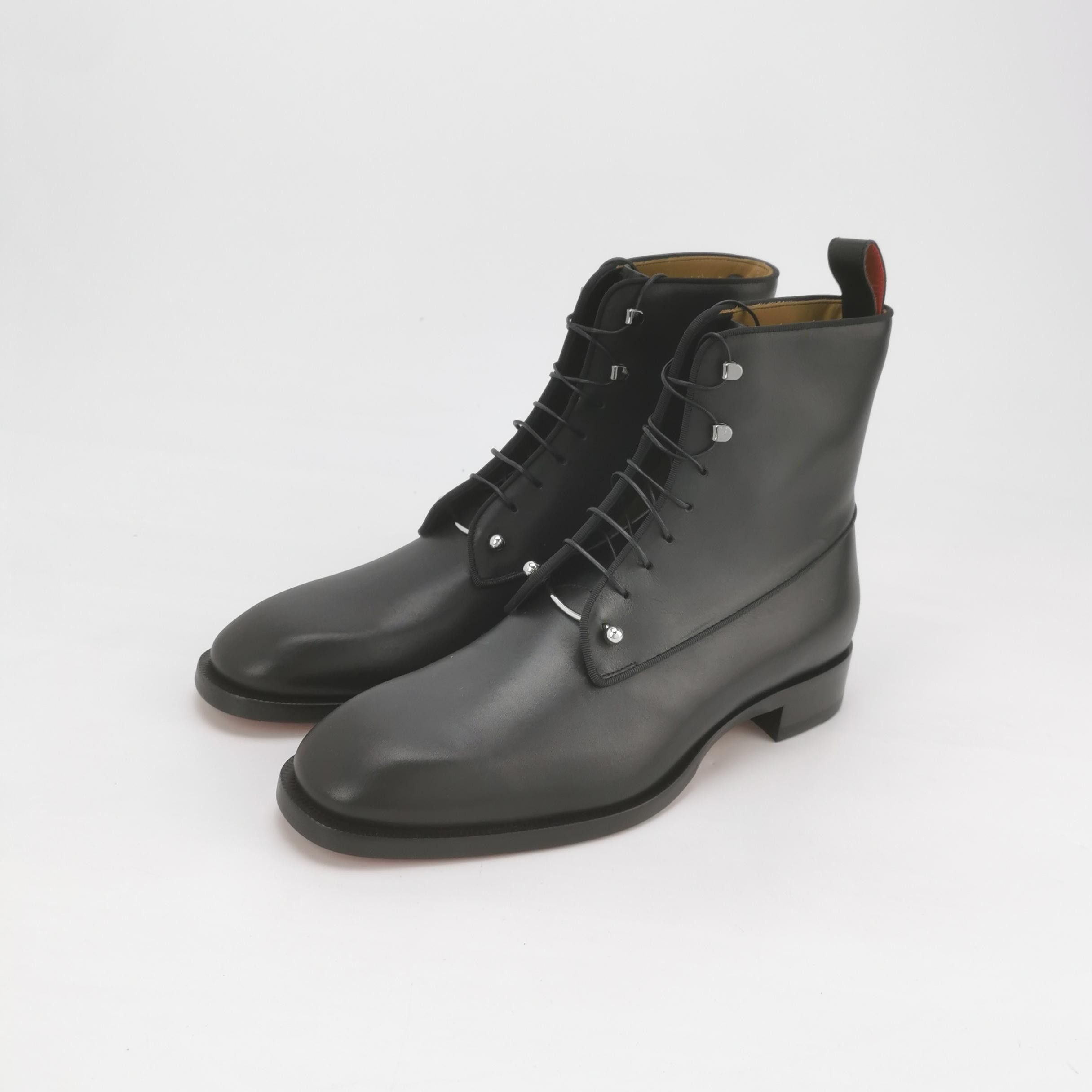Christian Louboutin Christian Louboutin Black Leather Chambeliboot Size 40 Size US 7 / EU 40 - 2 Thumbnail