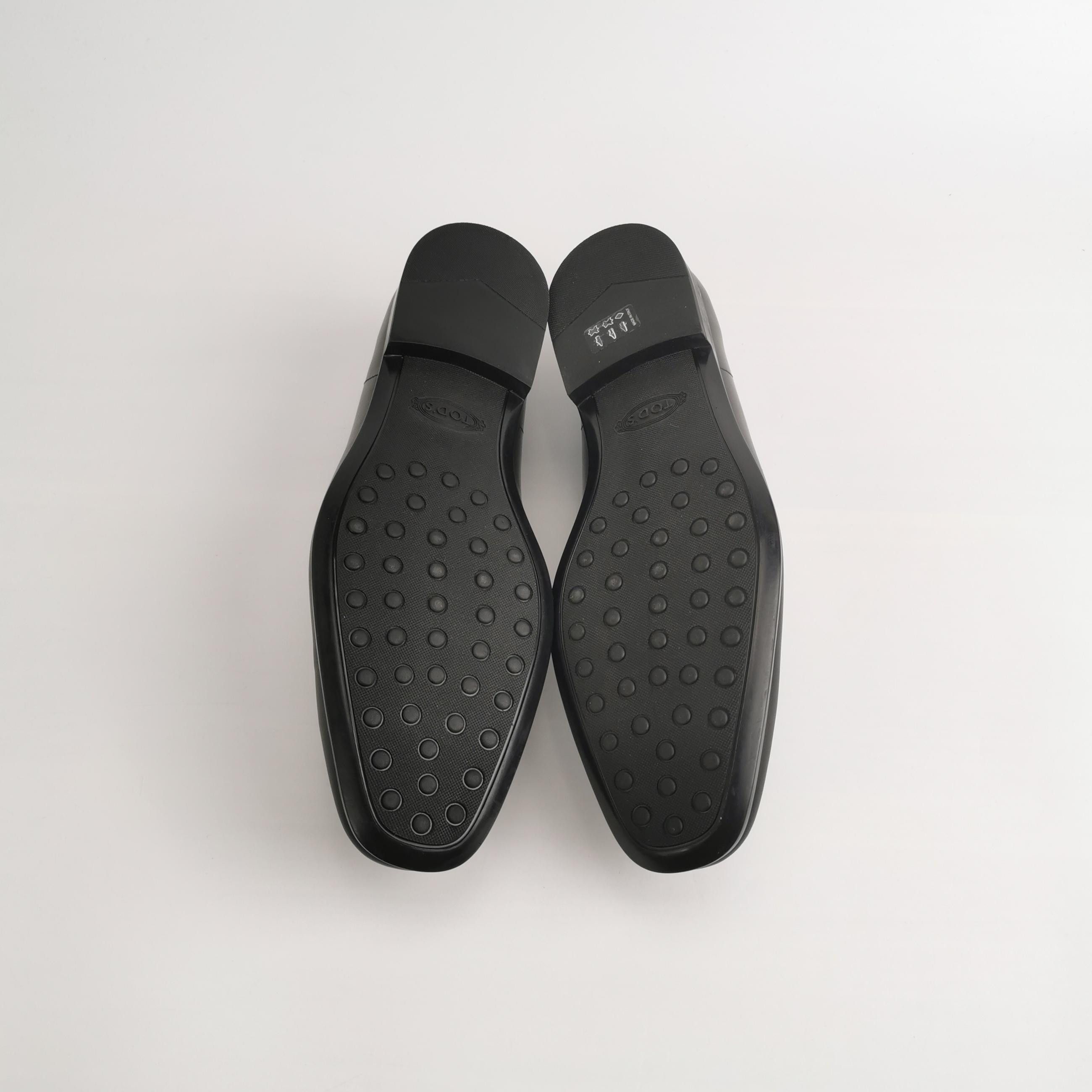 Tod's Tod's Black Leather Penny Loafers Size 43 Size US 10 / EU 43 - 5 Thumbnail