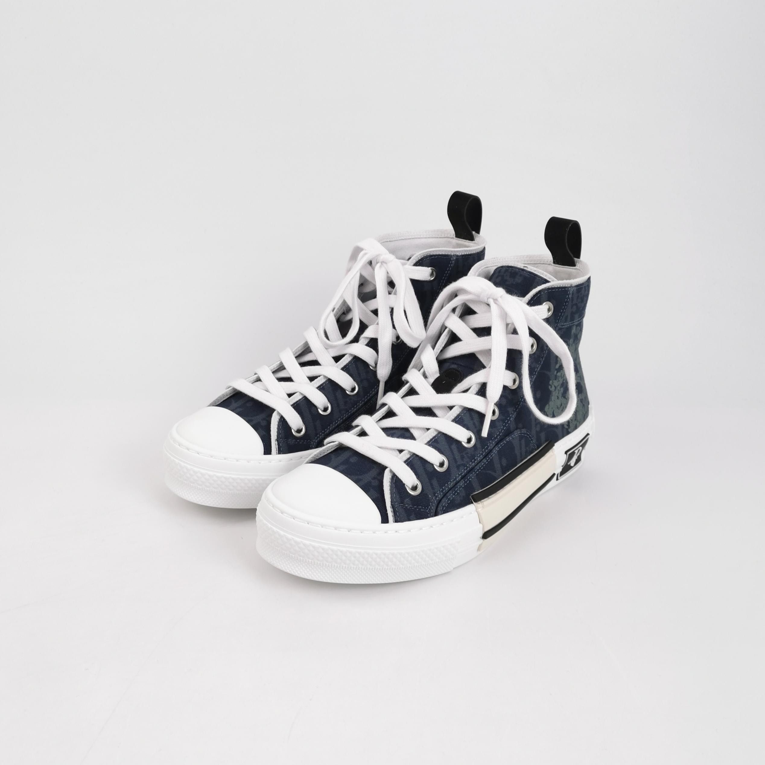Dior Dior x Denim Tears Oblique B23 Hi-Top Sneakers 39 Size US 6 / EU 39 - 2 Thumbnail
