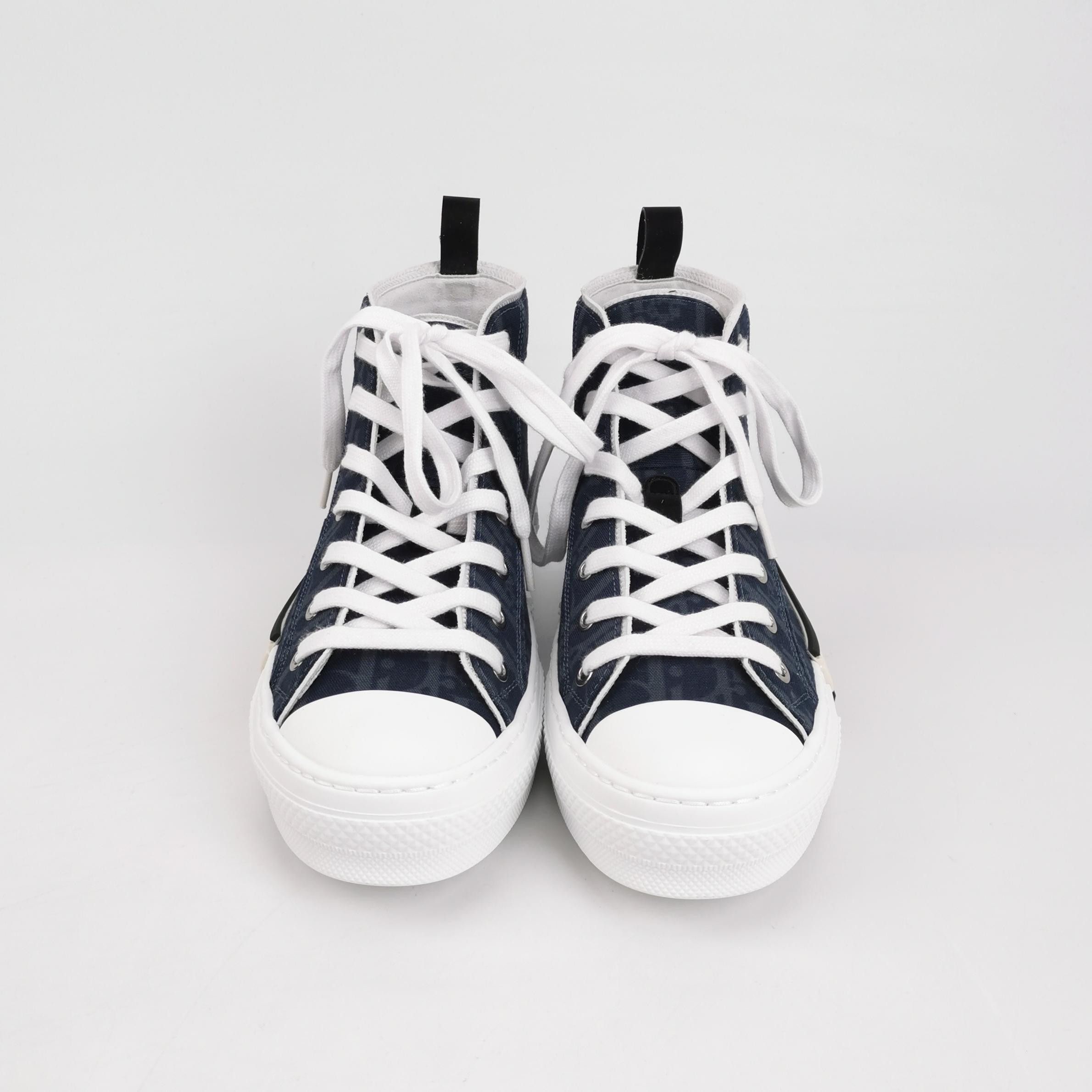 Dior Dior x Denim Tears Oblique B23 Hi-Top Sneakers 39 Size US 6 / EU 39 - 3 Thumbnail