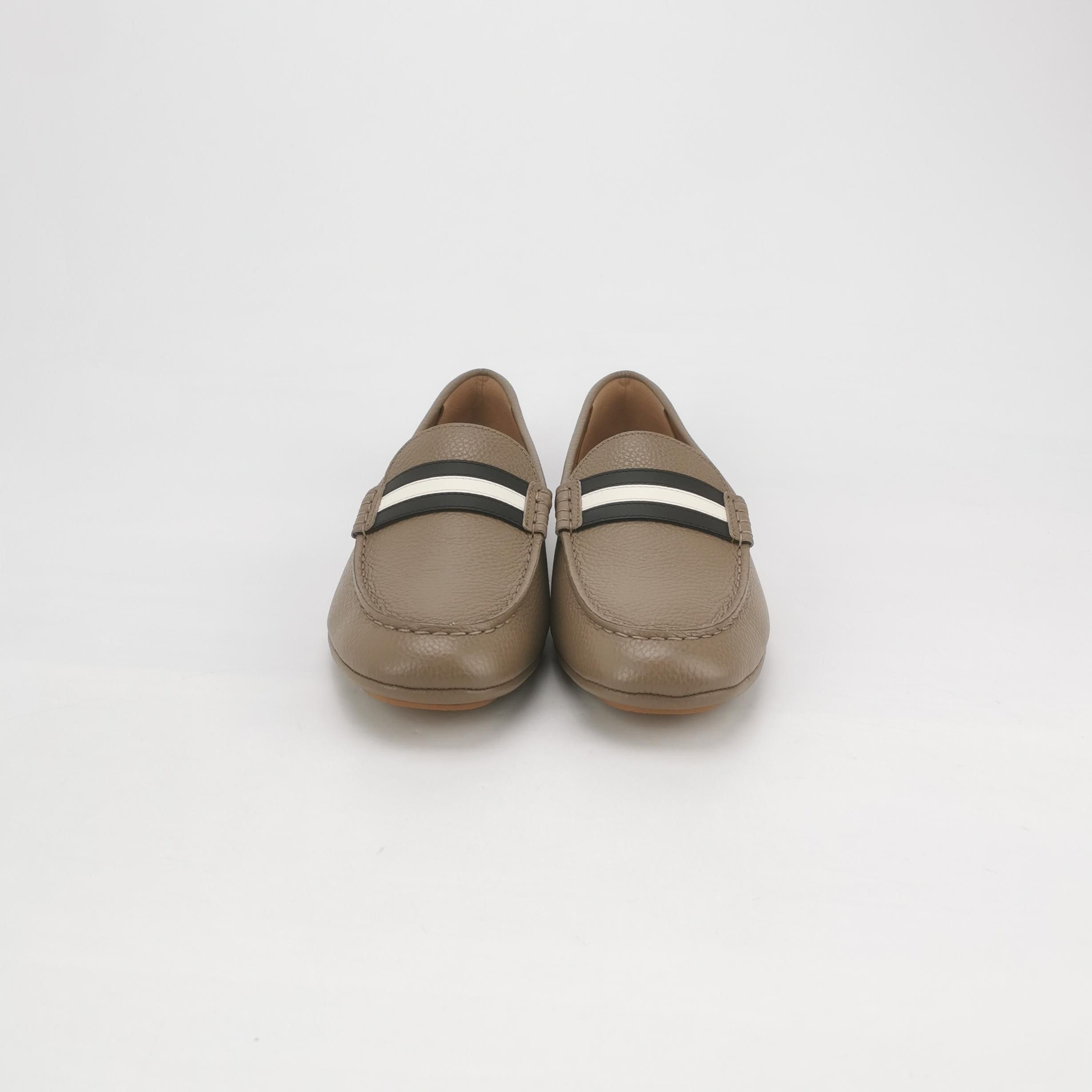 Bally Bally Striped Leather Driver Loafers Size 40.5 Size US 7 / EU 40 - 3 Thumbnail