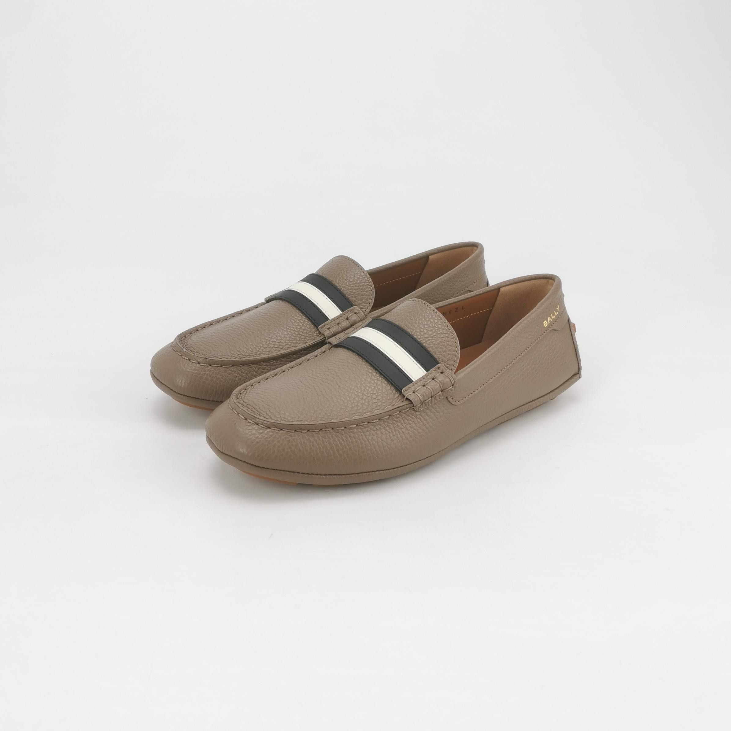 Bally Bally Striped Leather Driver Loafers Size 40.5 Size US 7 / EU 40 - 2 Thumbnail