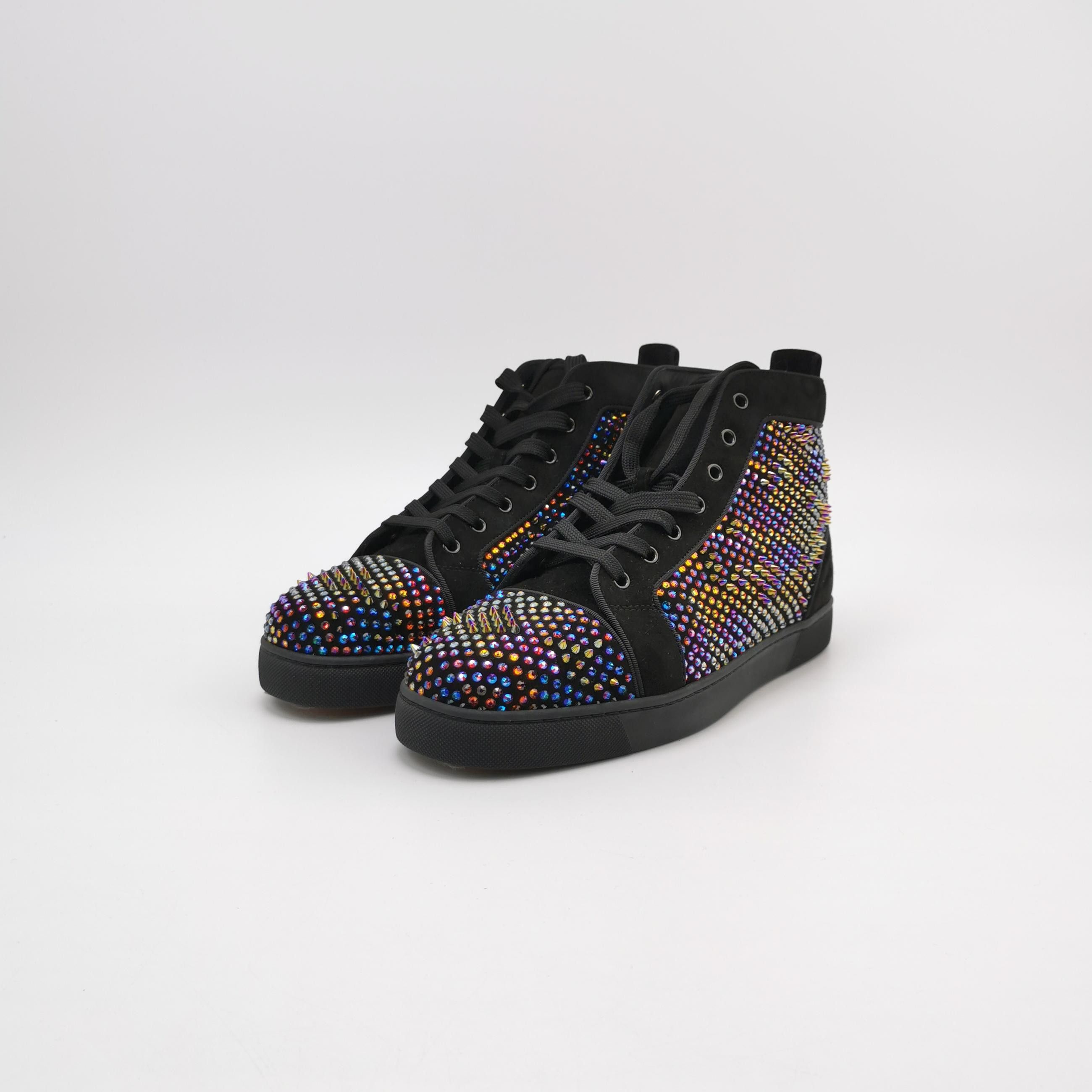 Christian Louboutin Christian Louboutin Louis Strass Spiked Sneakers 44 Size US 11 / EU 44 - 3 Thumbnail