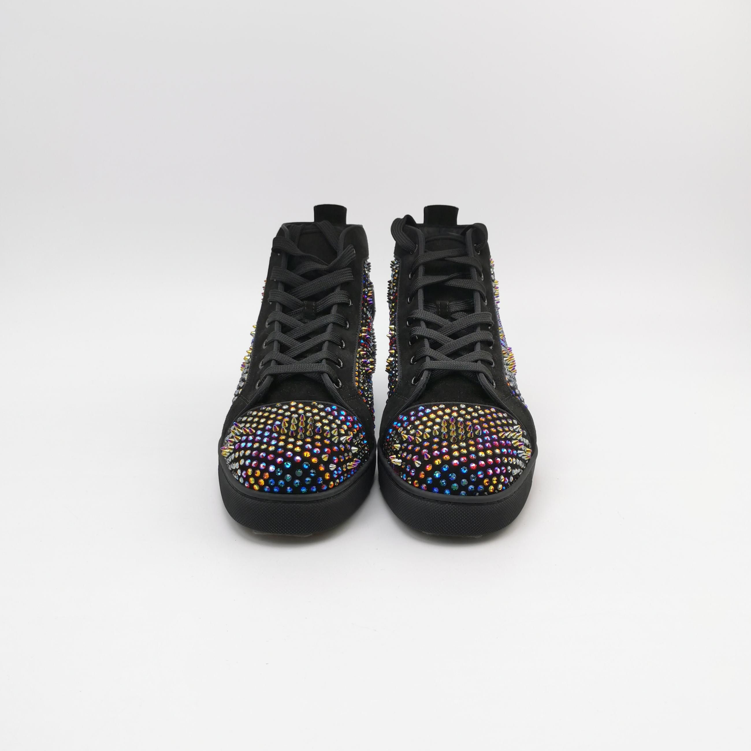 Christian Louboutin Christian Louboutin Louis Strass Spiked Sneakers 44 Size US 11 / EU 44 - 4 Thumbnail