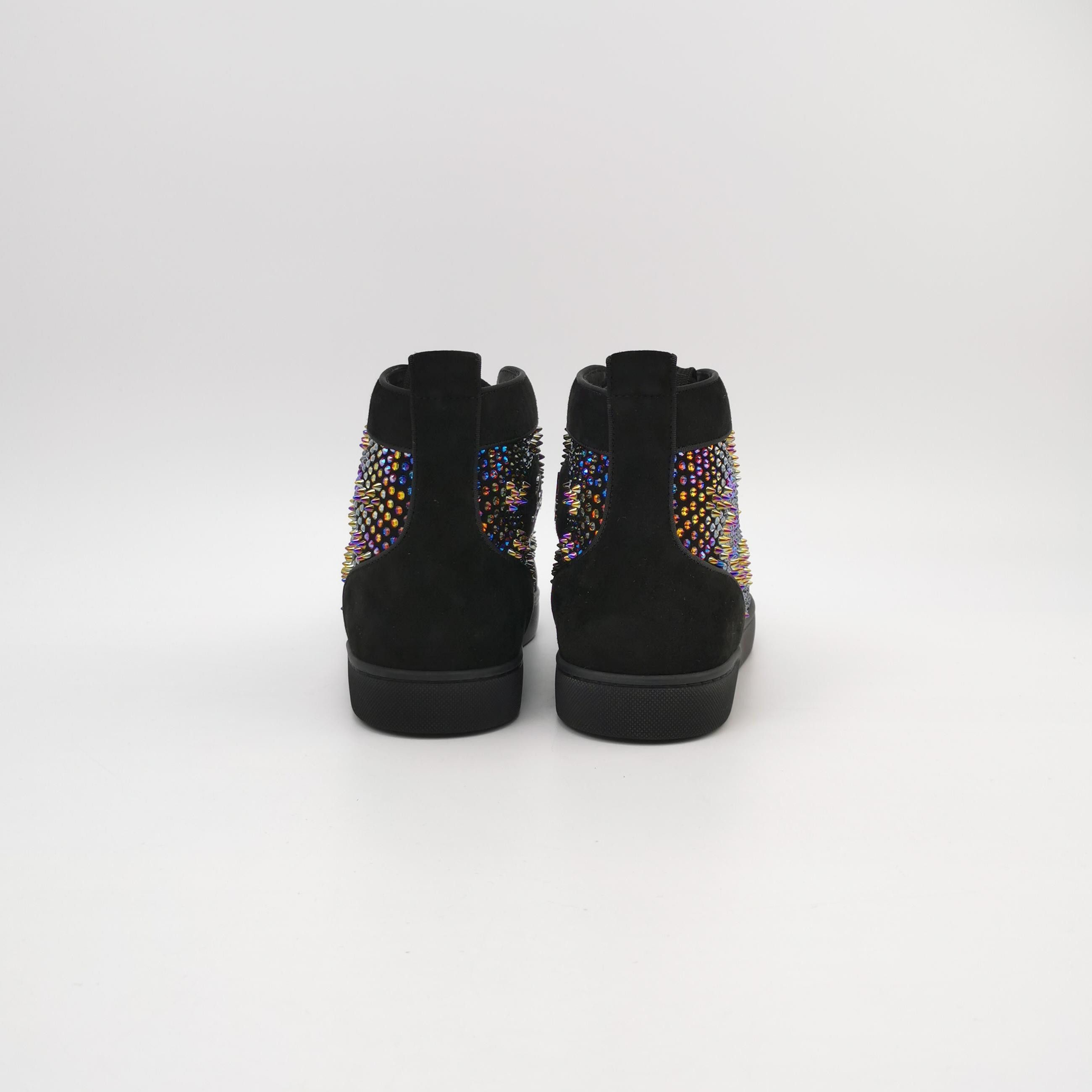 Christian Louboutin Christian Louboutin Louis Strass Spiked Sneakers 44 Size US 11 / EU 44 - 5 Thumbnail