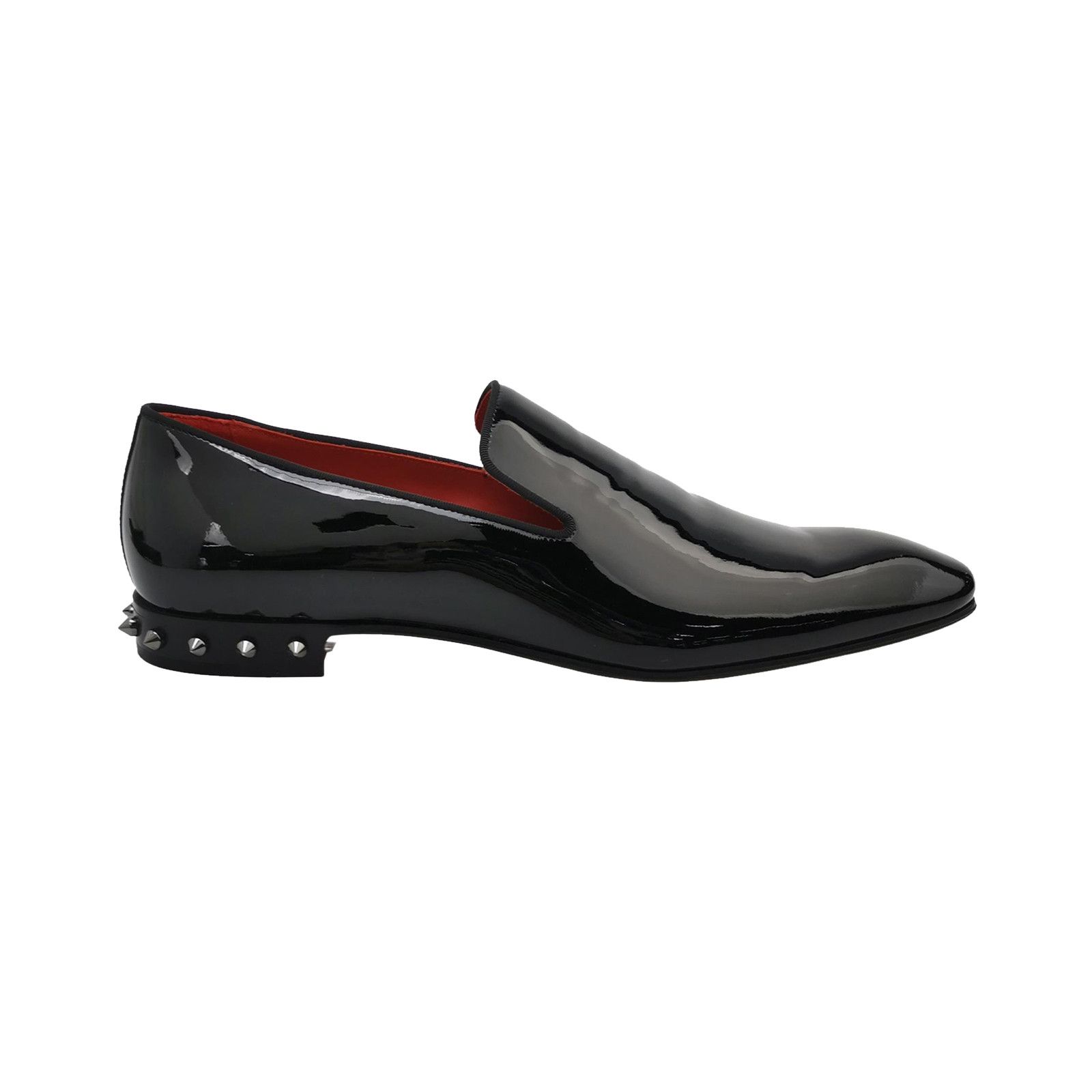 Christian Louboutin Christian Louboutin Studded Patent Leather Loafers 44 Size US 11 / EU 44 - 2 Thumbnail