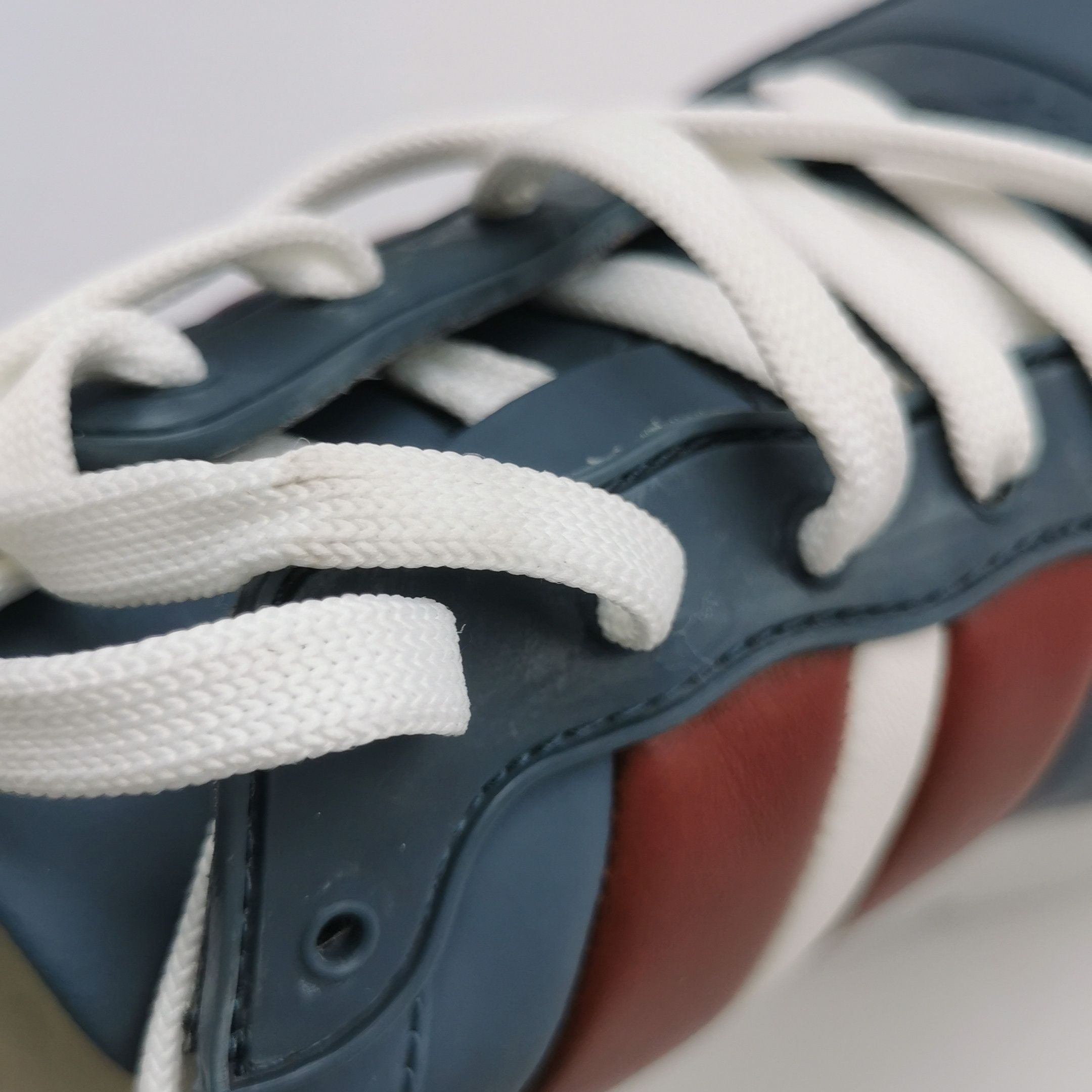 Bally Bally Striped Leather Sneakers 40 Size US 7 / EU 40 - 10 Thumbnail