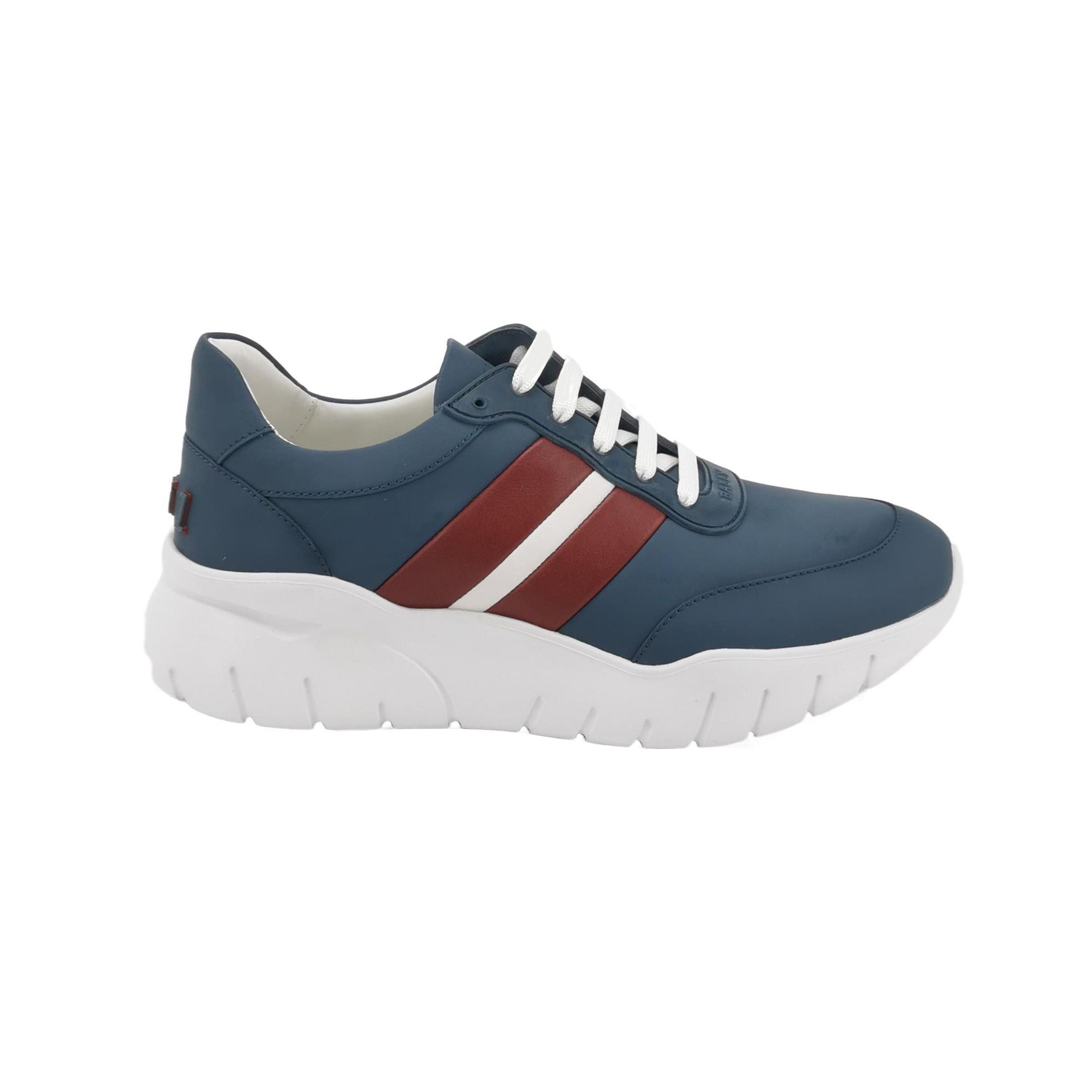Bally Bally Striped Leather Sneakers 40 Size US 7 / EU 40 - 2 Thumbnail