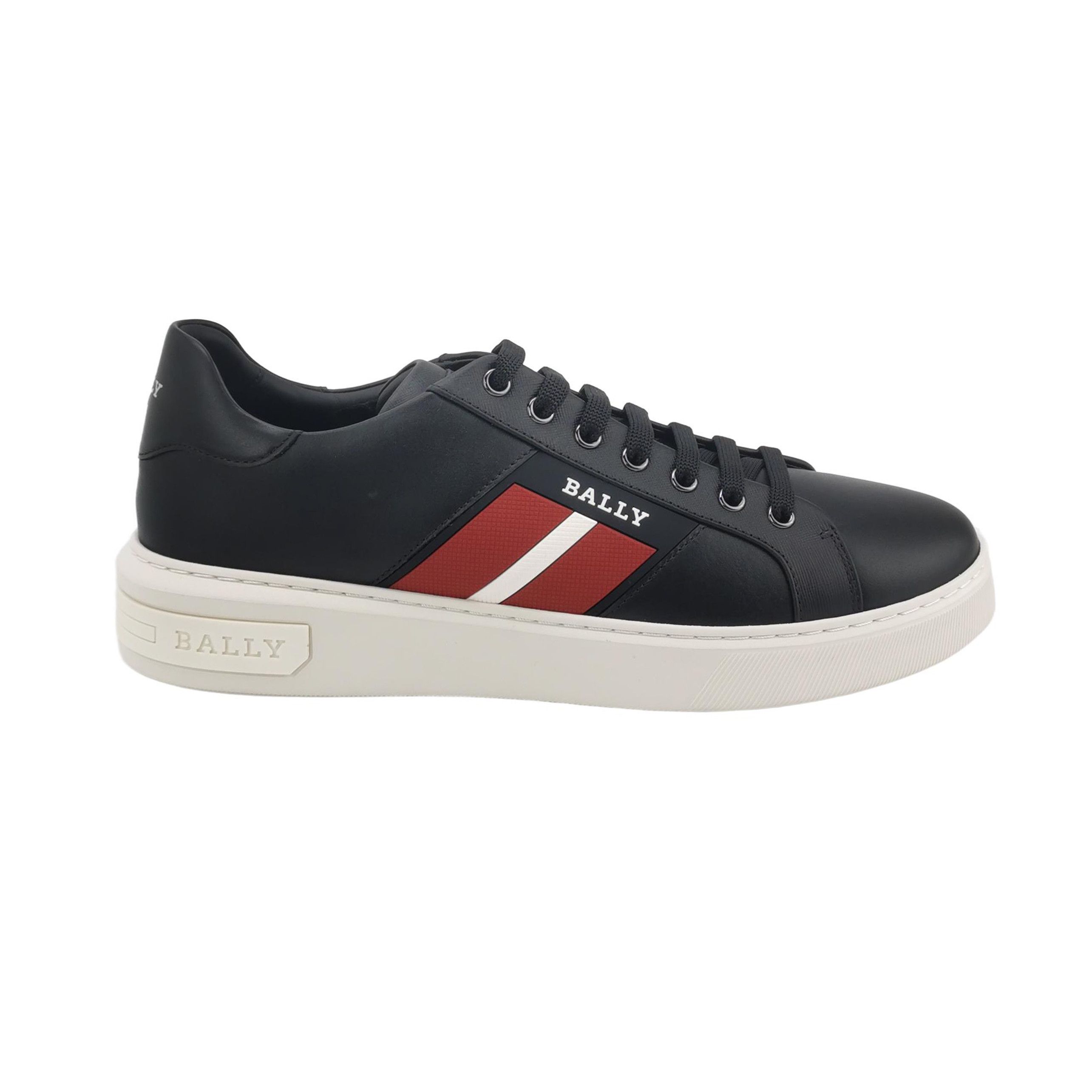 Bally Bally Striped Logo Leather Sneakers 44 Size US 11 / EU 44 - 2 Thumbnail