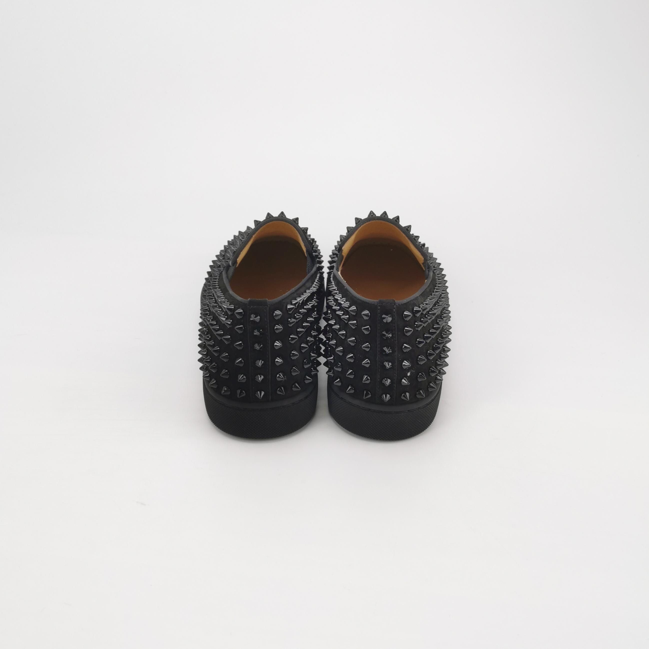Christian Louboutin Christian Louboutin Spiked Suede Slip Ons 42 Size US 9 / EU 42 - 5 Thumbnail