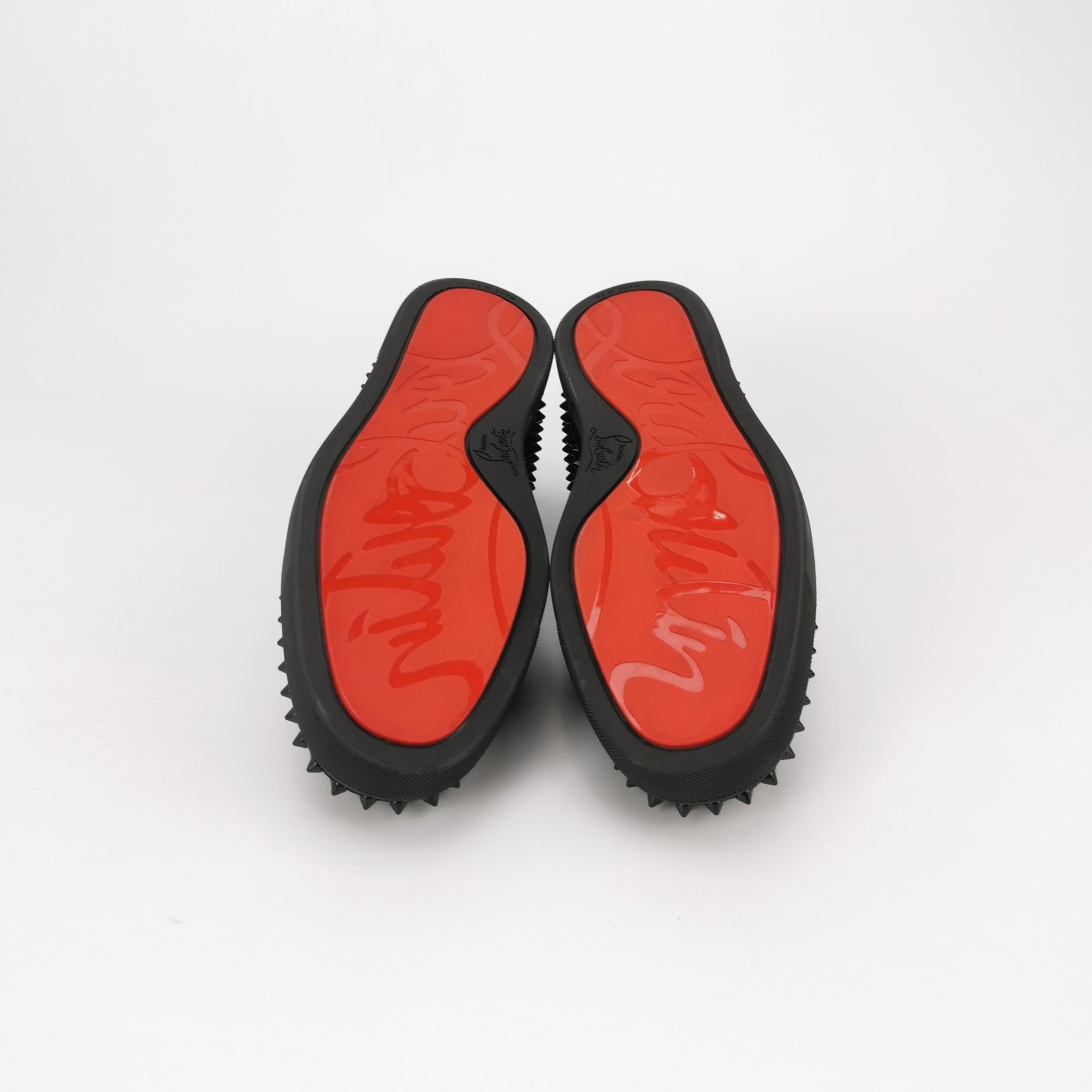 Christian Louboutin Christian Louboutin Spiked Suede Slip-Ons 40 Size US 7 / EU 40 - 6 Thumbnail