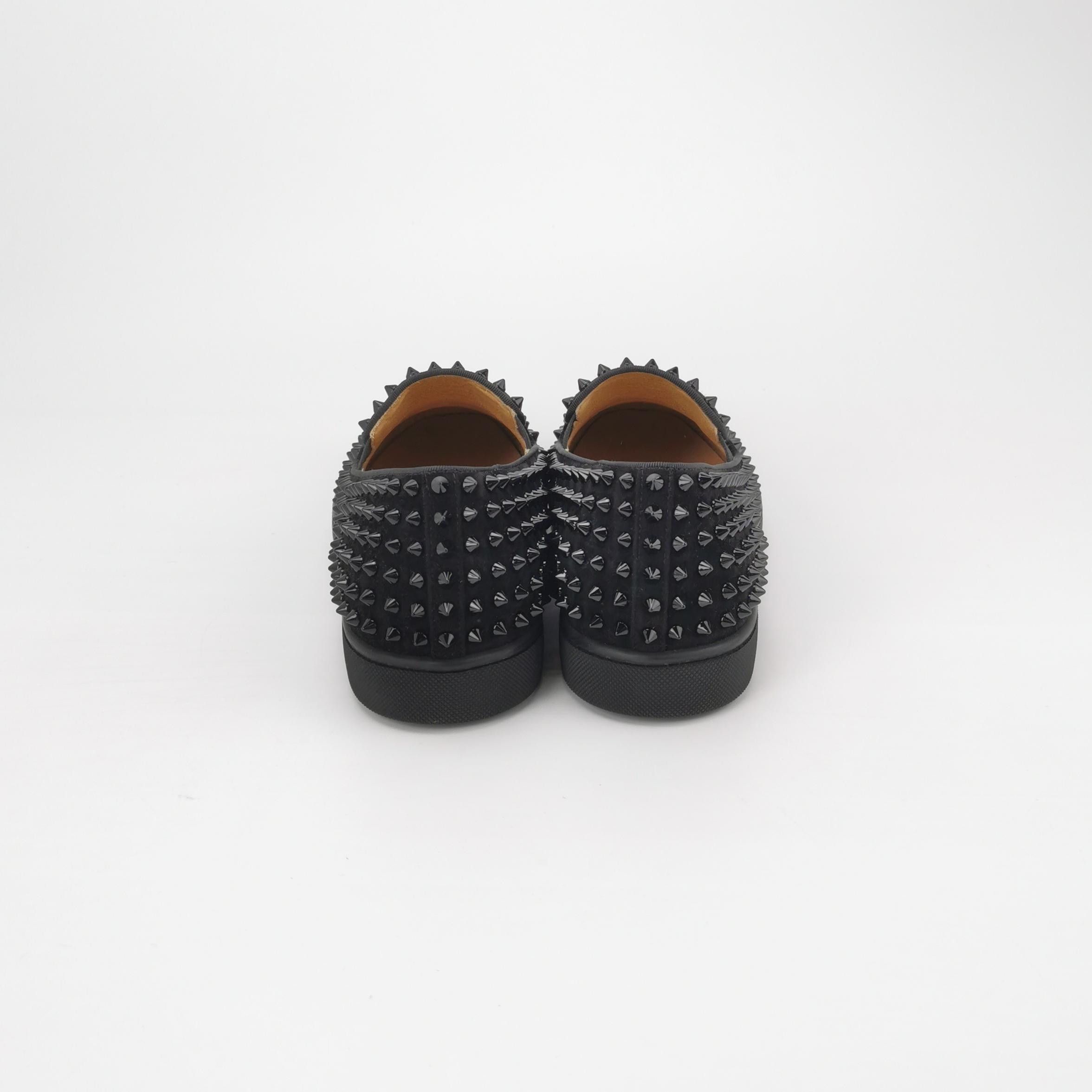 Christian Louboutin Christian Louboutin Spiked Suede Slip-Ons 40 Size US 7 / EU 40 - 5 Thumbnail