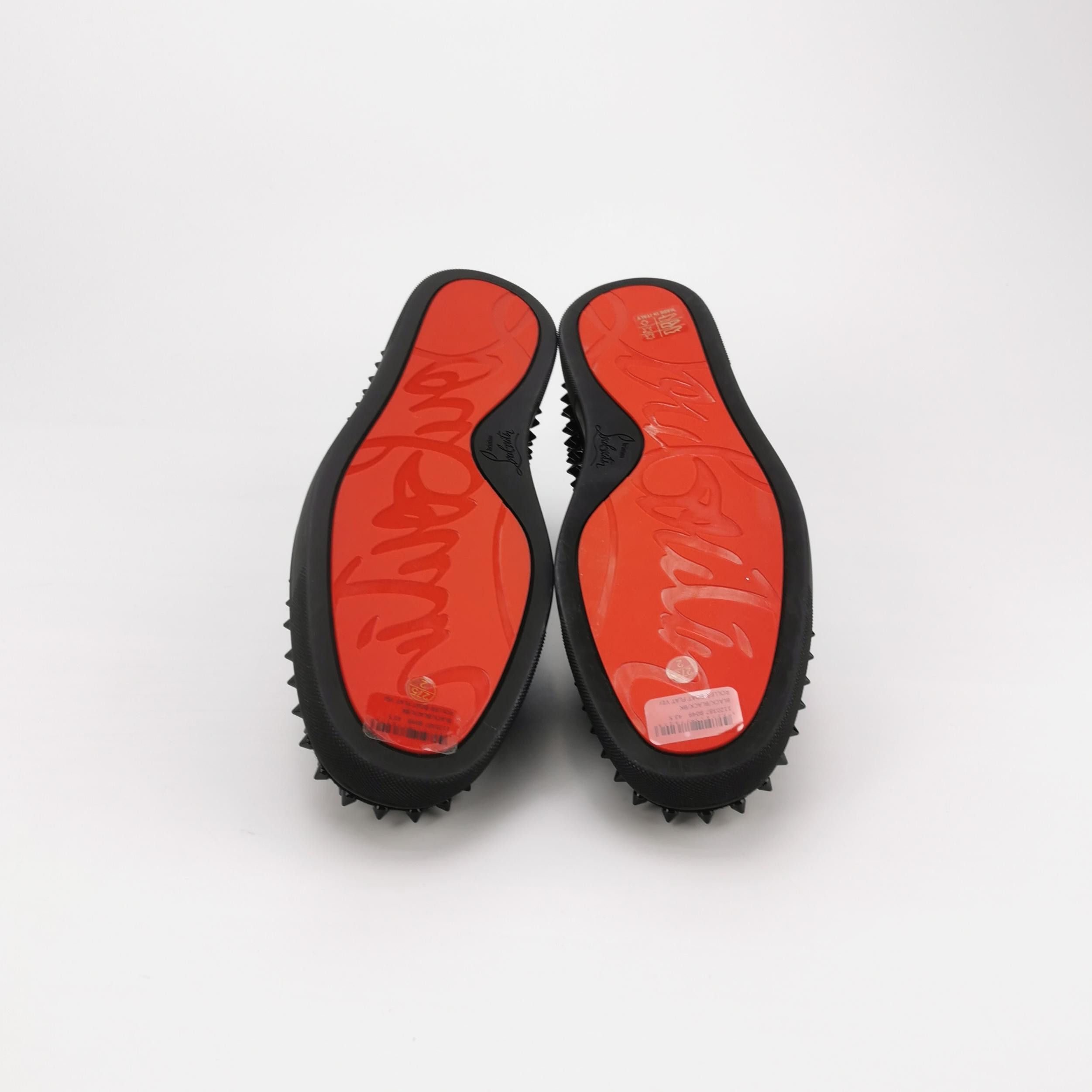 Christian Louboutin Christian Louboutin Spiked Suede Slip Ons 43.5 Size US 10 / EU 43 - 6 Thumbnail