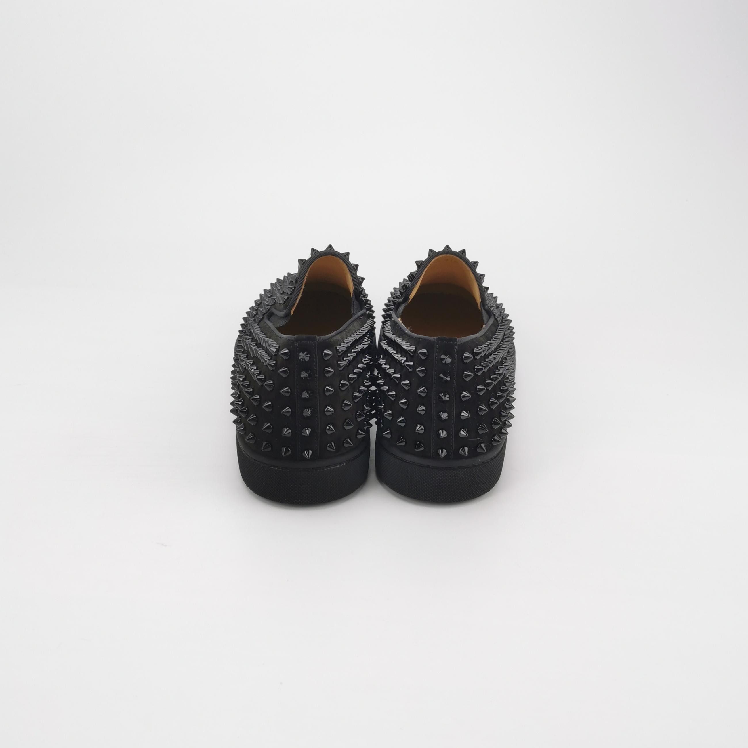 Christian Louboutin Christian Louboutin Spiked Suede Slip Ons 43.5 Size US 10 / EU 43 - 5 Thumbnail