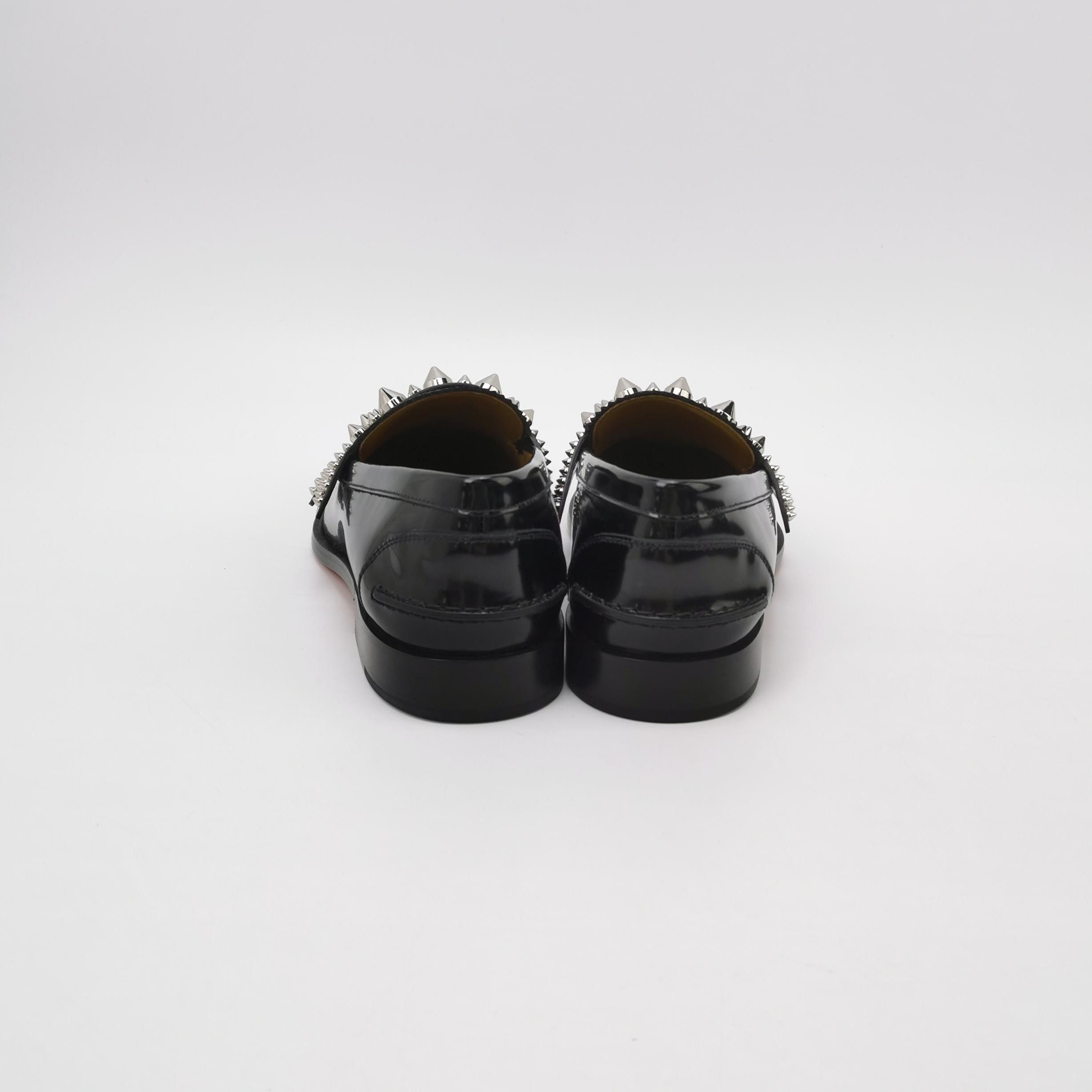 Christian Louboutin Christian Louboutin Spiked Studded Leather Loafers 41 Size US 8 / EU 41 - 5 Thumbnail