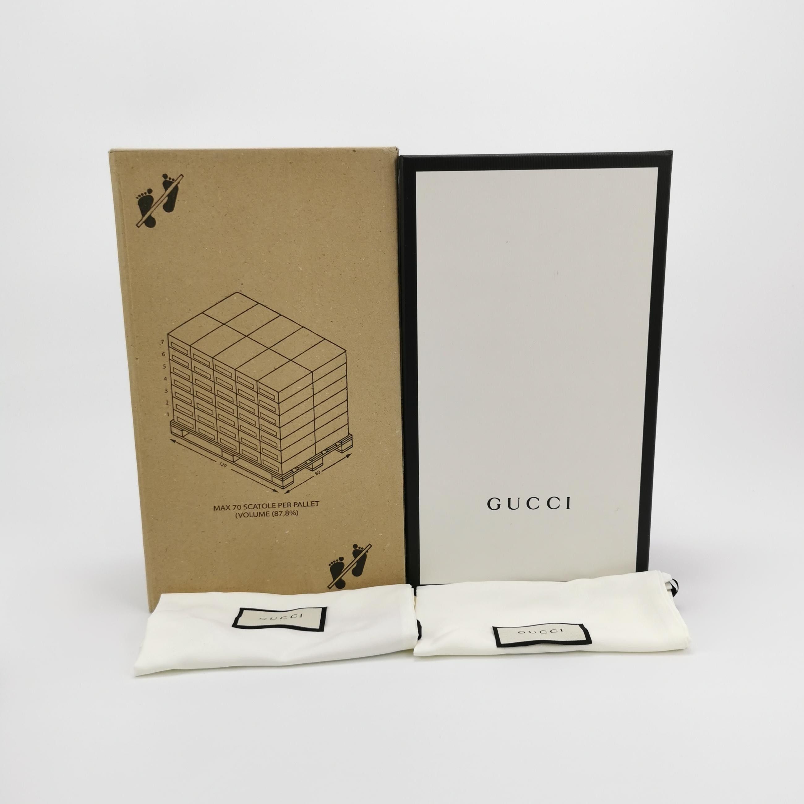 Gucci Gucci Leather Logo Low-Top Sneakers EU 46 Size US 13 / EU 46 - 7 Thumbnail