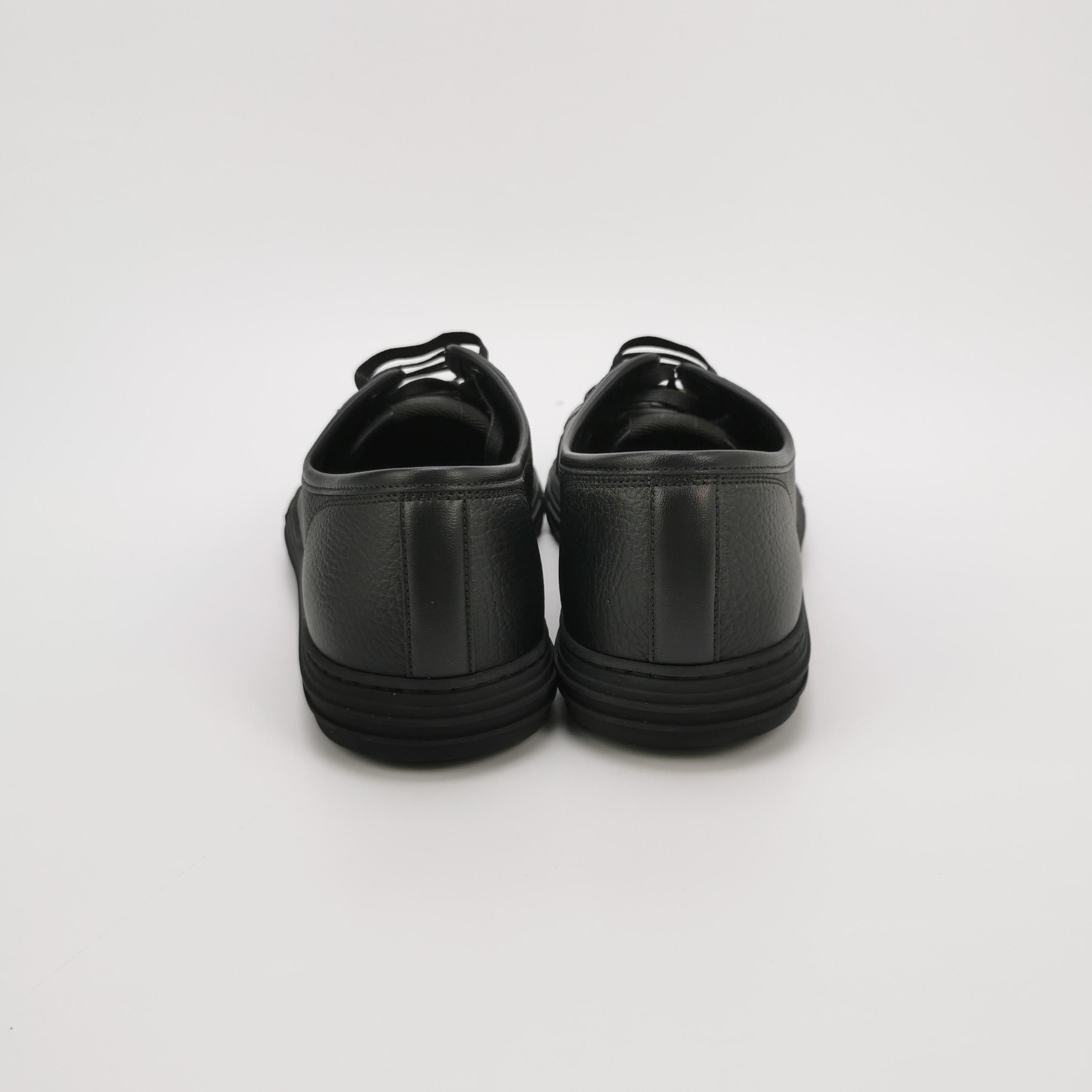 Gucci Gucci Leather Logo Low-Top Sneakers EU 46 Size US 13 / EU 46 - 5 Thumbnail